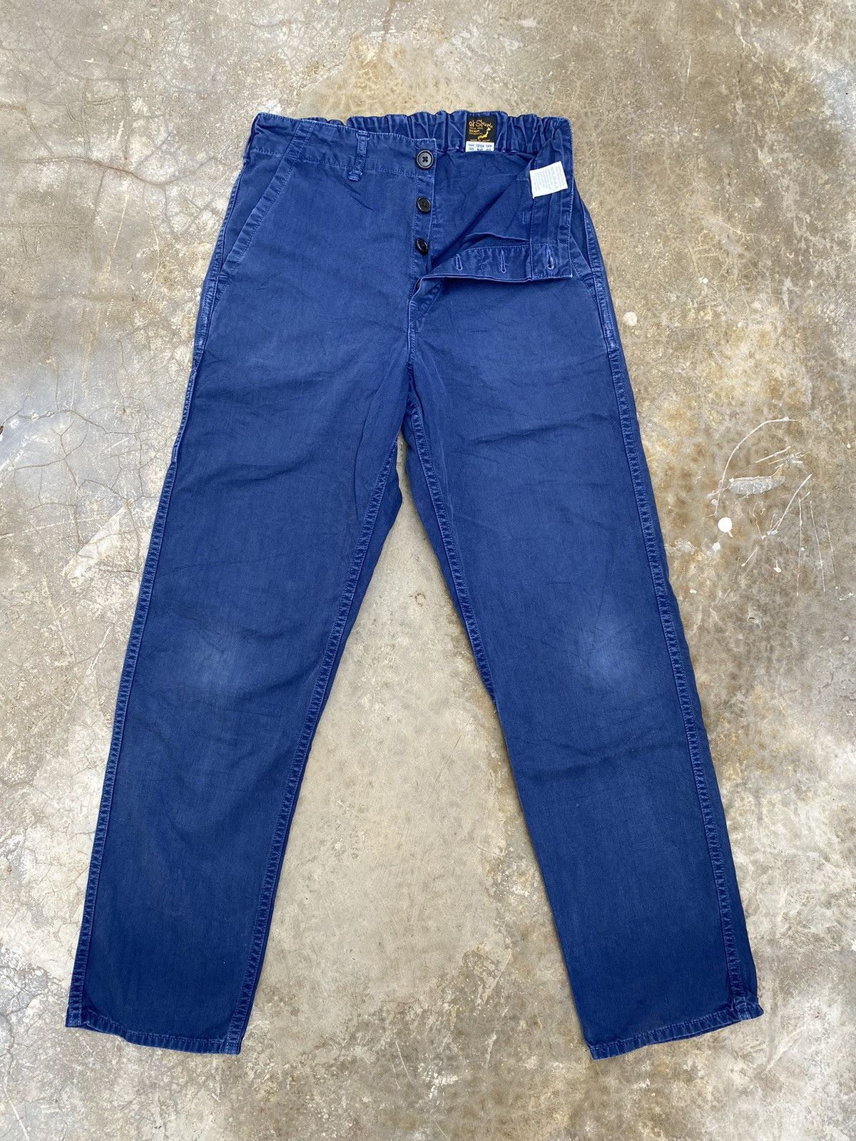 Japanese Brand × Orslow × Vintage 🔥 Vintage orSlow cotton pants made in japan Size US 29 - 1 Thumbnail