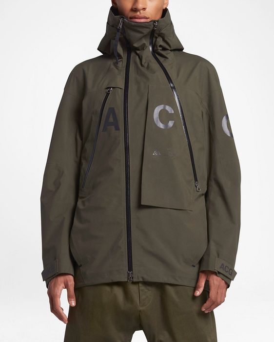 Nike Errolson Hugh x NikeLab ACG Alpine Jacket Nike Khaki olive