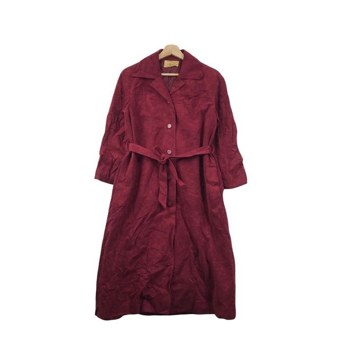 Longchamp Vtg LONGCHAMP PARIS KIRA Collection Cassegrain Trench Coat ...