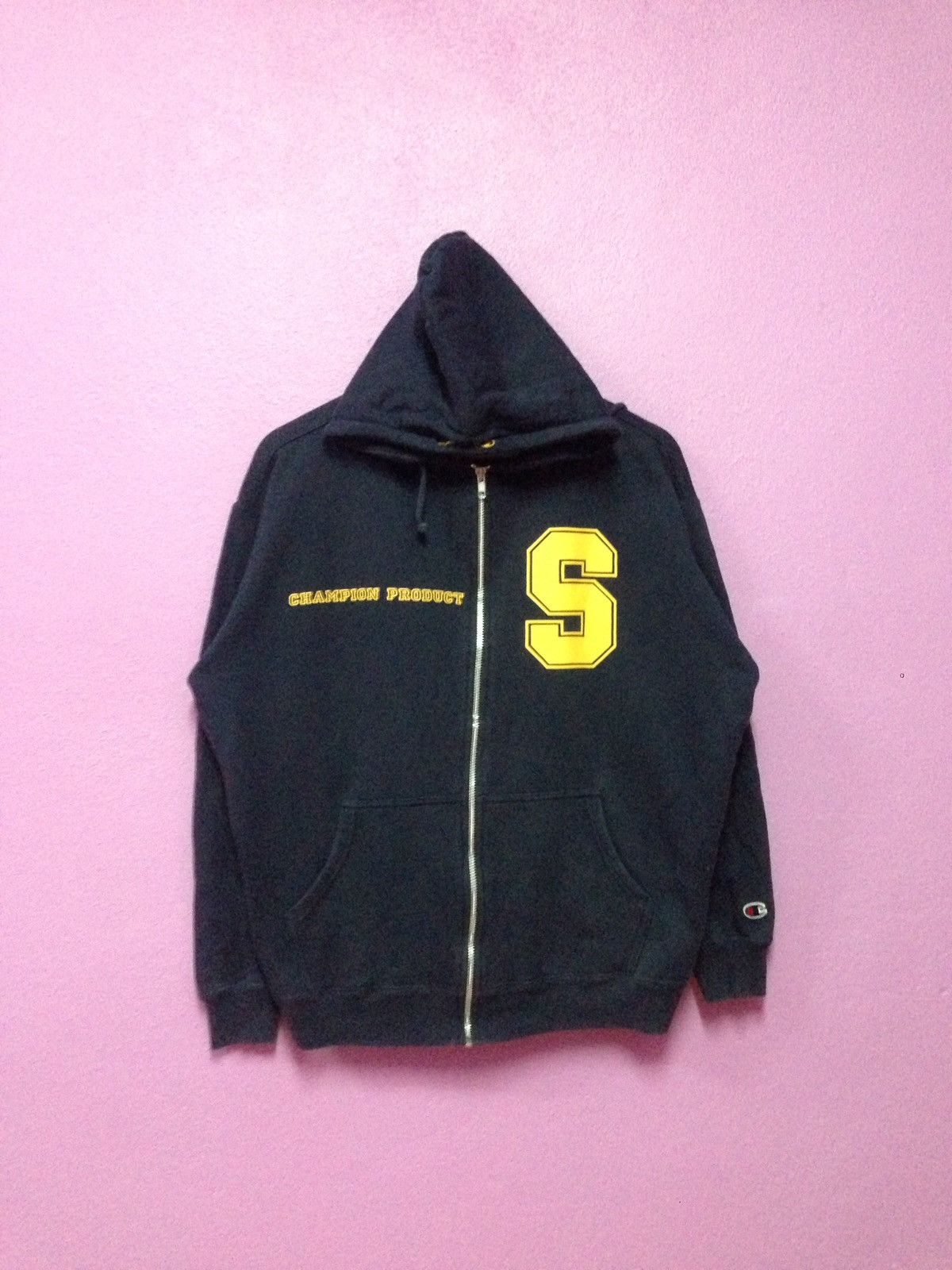 Champion Vintage 90's Champion Product Usa Hoodies Size M Size US M / EU 48-50 / 2 - 1 Thumbnail