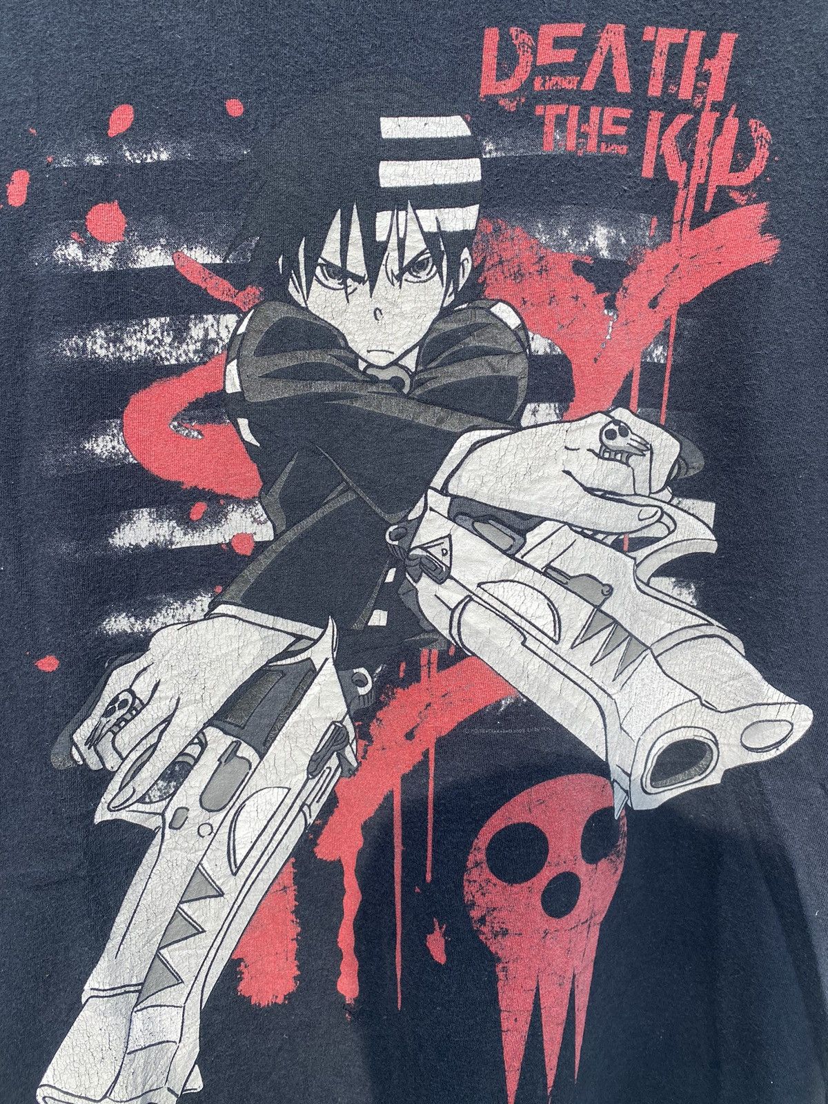 Anime Vintage Rare Death the Kid Soul Eater Size US L / EU 52-54 / 3 - 2 Thumbnail