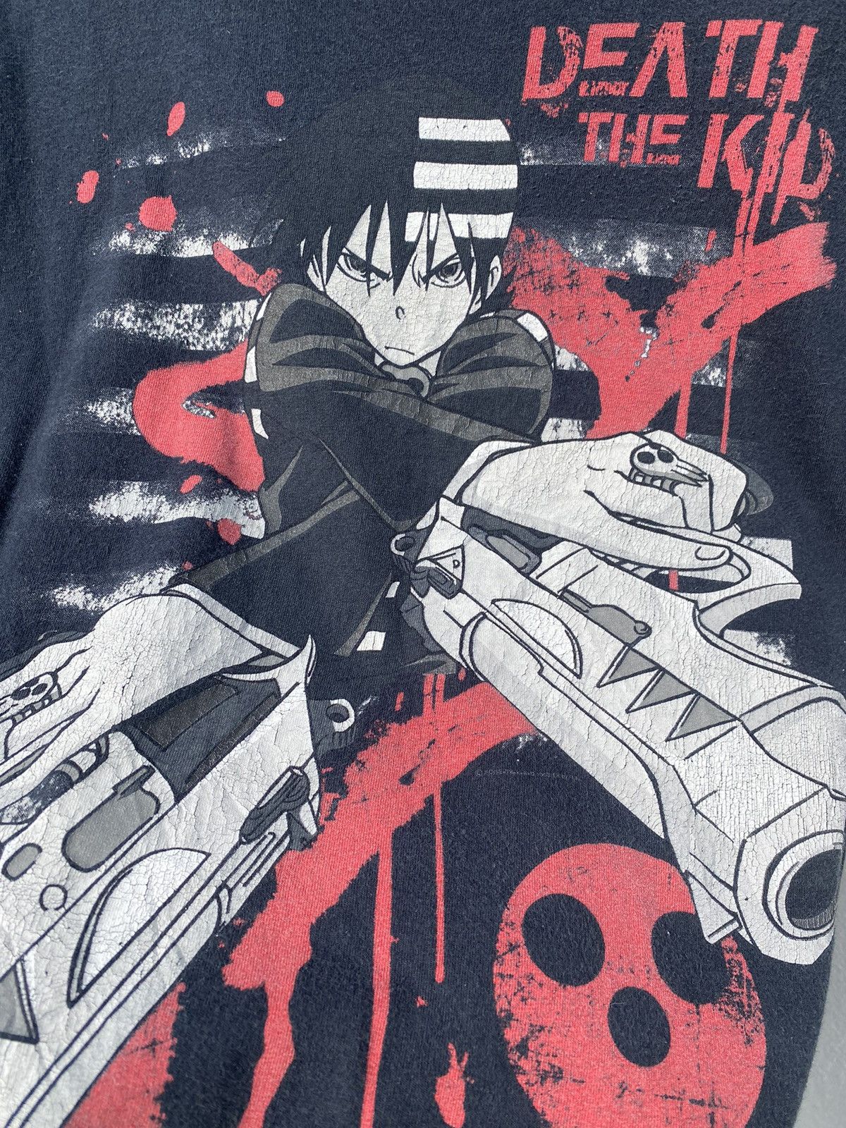 Anime Vintage Rare Death the Kid Soul Eater Size US L / EU 52-54 / 3 - 5 Thumbnail
