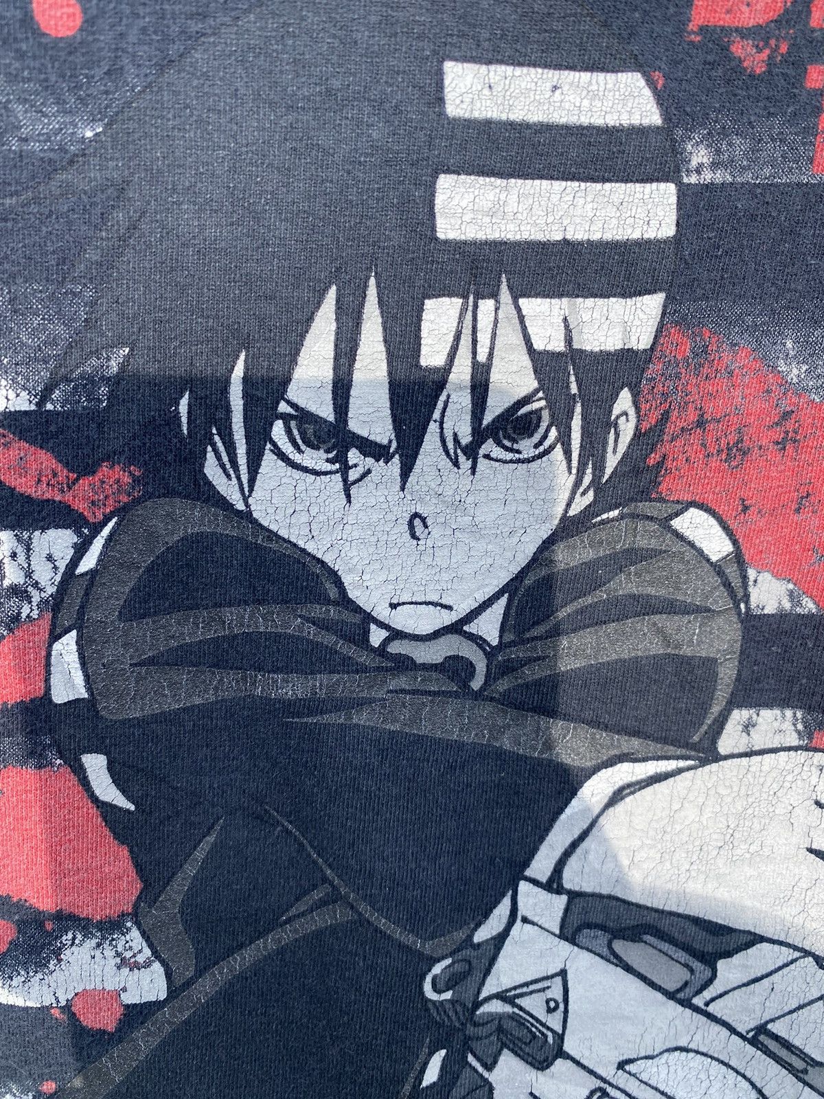 Anime Vintage Rare Death the Kid Soul Eater Size US L / EU 52-54 / 3 - 4 Thumbnail