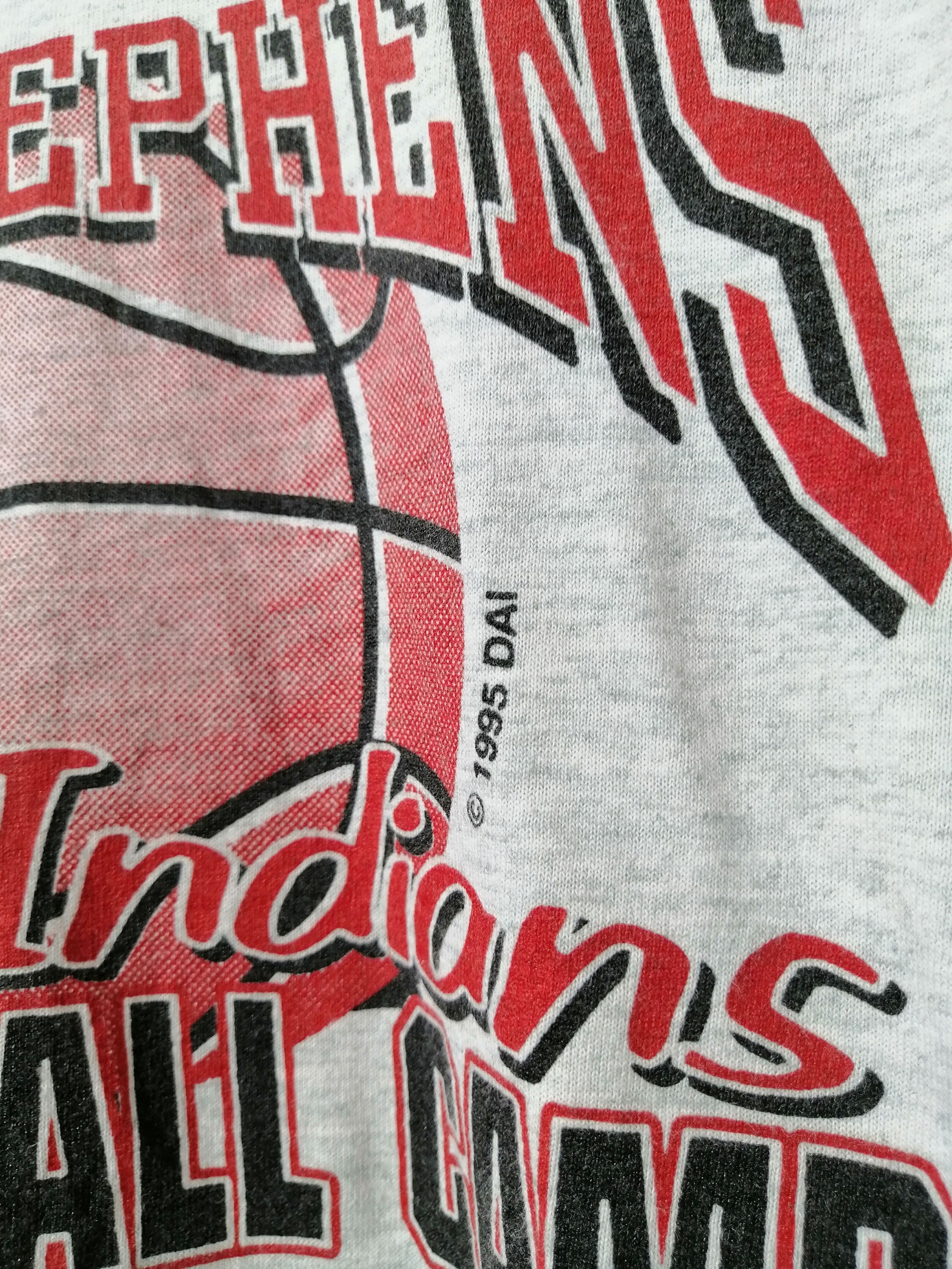 Vintage Vintage 1995 St. Stephens Lady Indians Basketball Camp Tee Size US XL / EU 56 / 4 - 2 Thumbnail