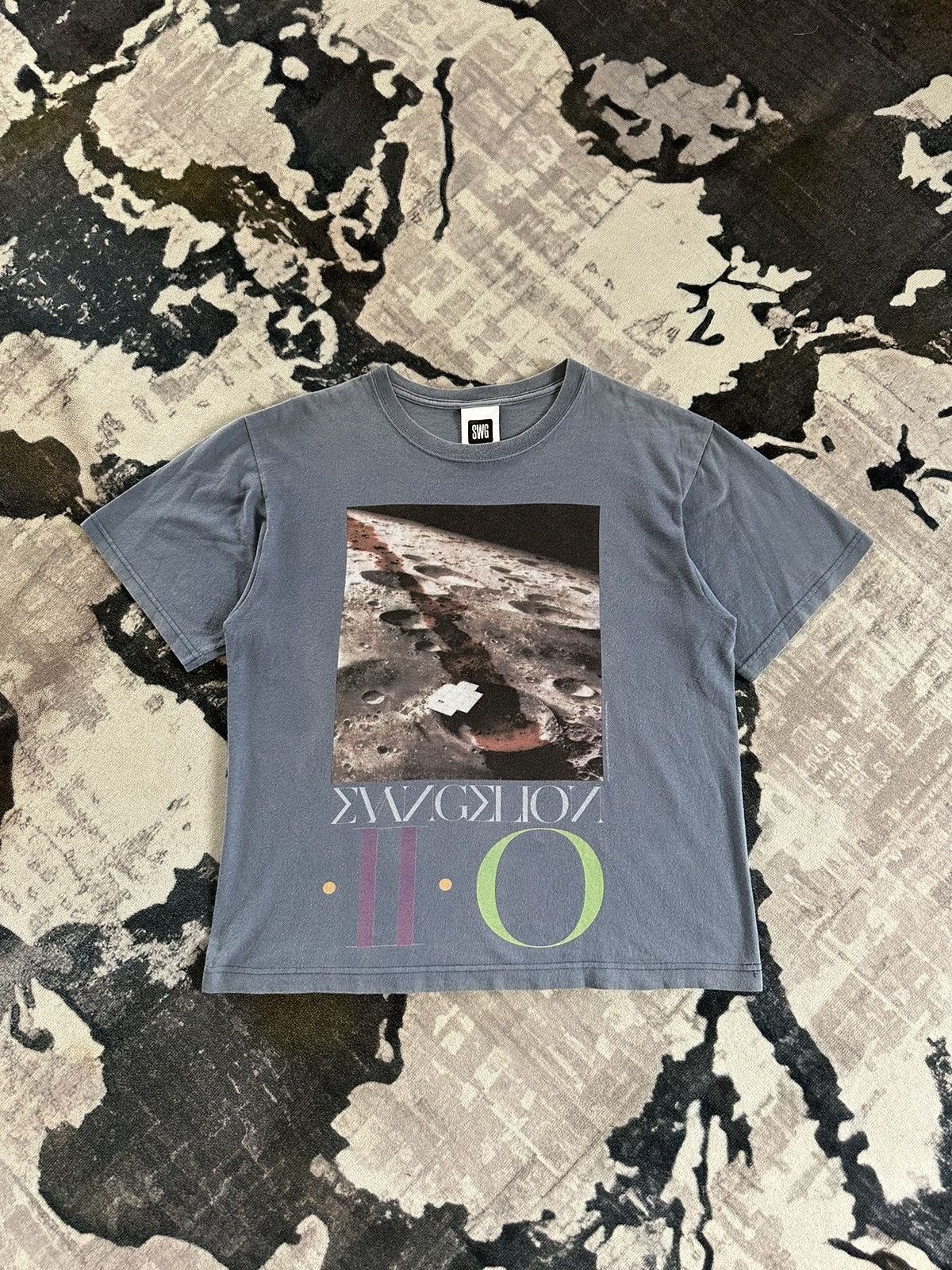 image of Archive Swagger Evangelion 2.0 Khara Collection in Blue Grey, Men's (Size Medium)