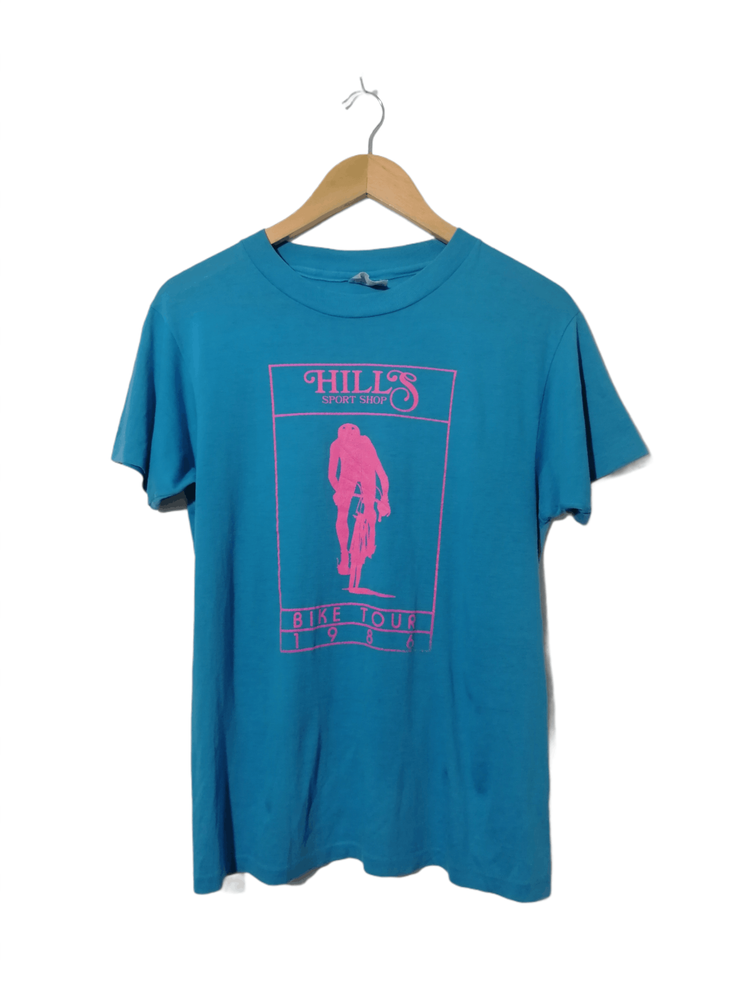 Hanes × Vintage Vintage Hanes 1986 Bike Tour Tee Size US M / EU 48-50 / 2 - 1 Thumbnail