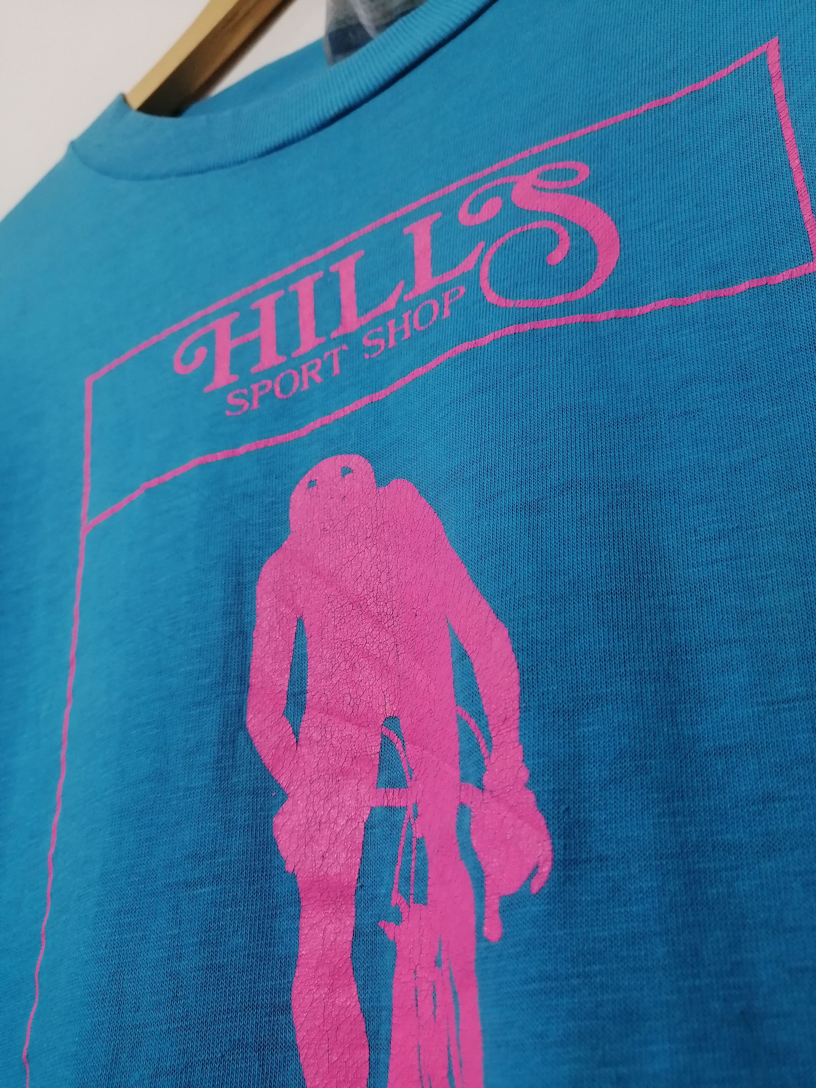 Hanes × Vintage Vintage Hanes 1986 Bike Tour Tee Size US M / EU 48-50 / 2 - 2 Thumbnail