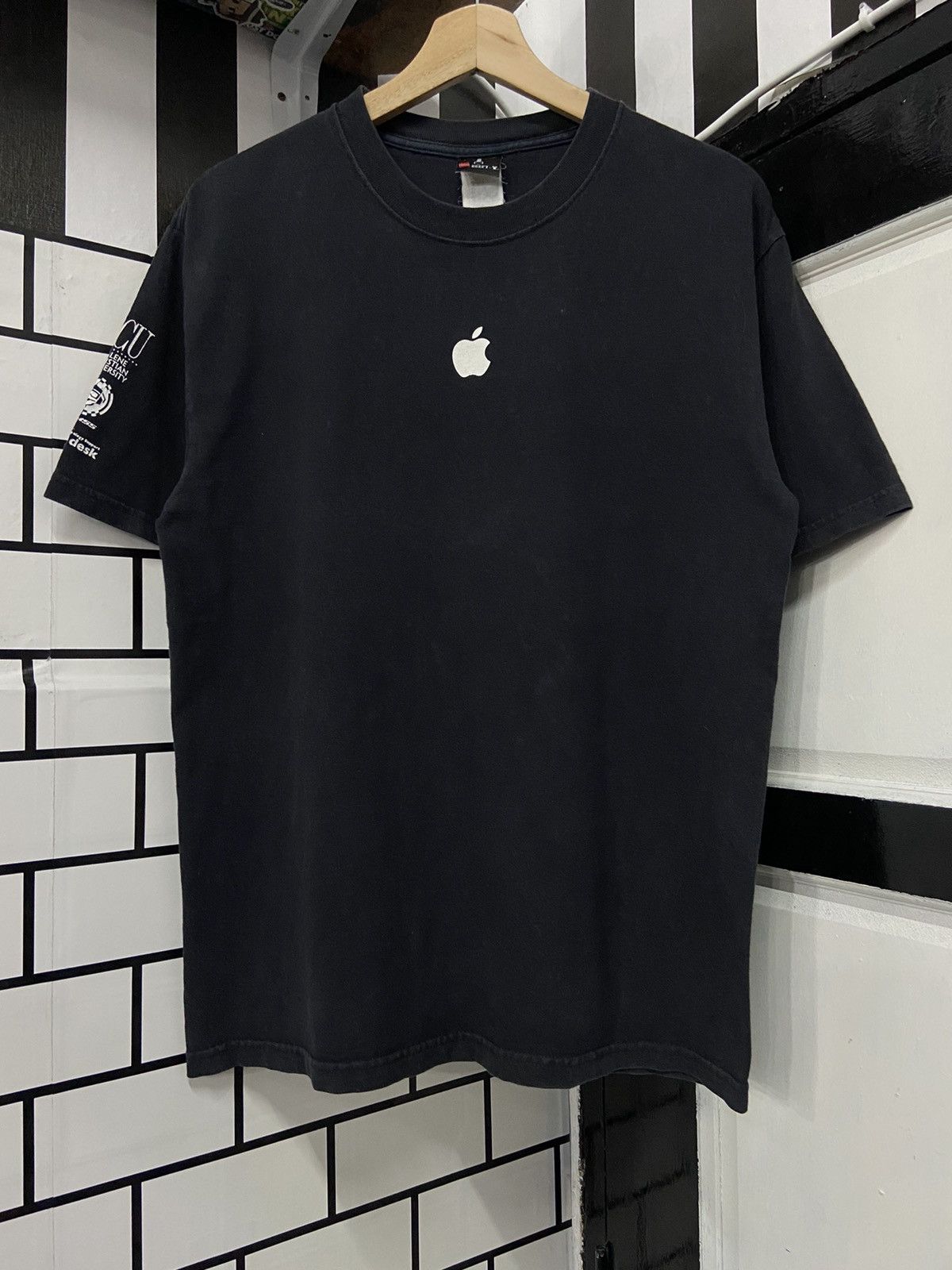 Apple × Vintage Vintage Apple Team55 Promo Tee Tech Wear Sun Faded Size US M / EU 48-50 / 2 - 1 Thumbnail