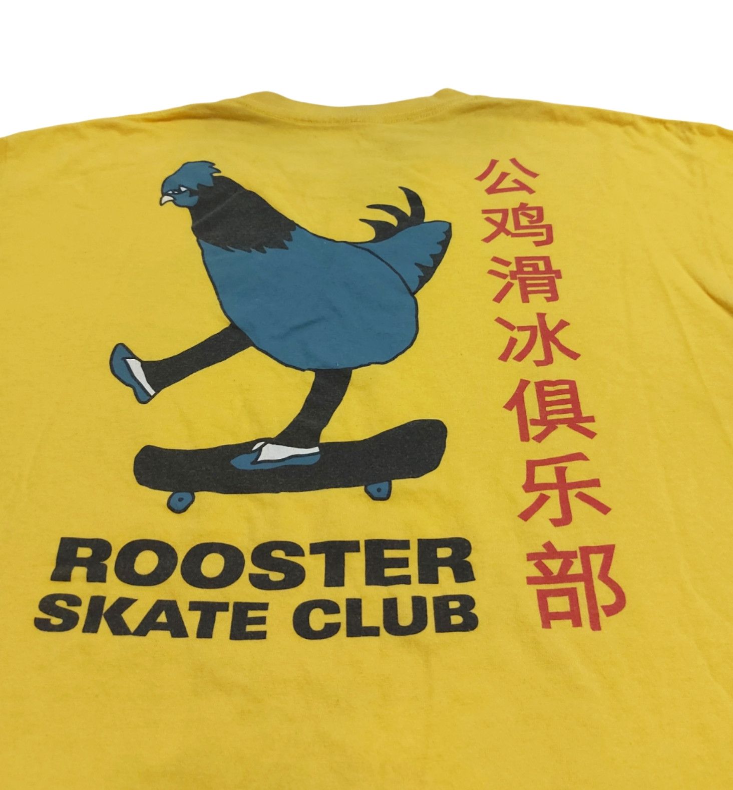 A.LAB RARE! A.LAB "ROOSTER SKATE CLUB" TEE Size US L / EU 52-54 / 3 - 6 Thumbnail