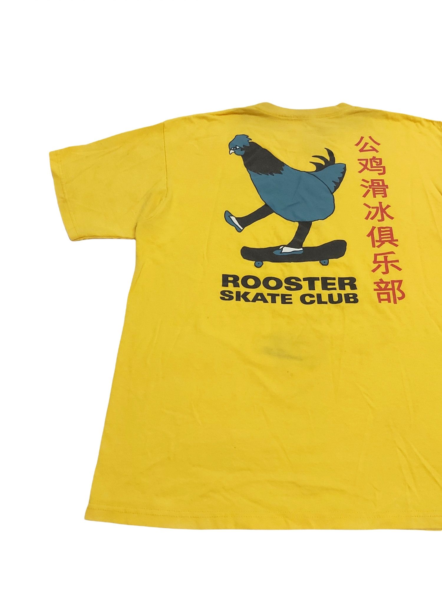 A.LAB RARE! A.LAB "ROOSTER SKATE CLUB" TEE Size US L / EU 52-54 / 3 - 4 Thumbnail