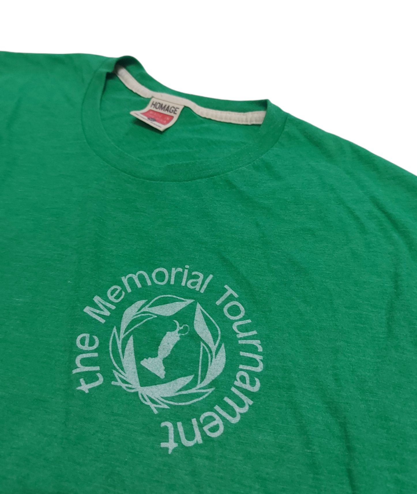 Homage RARE! VTG HOMAGE MADE IN USA "THE MEMORIAL TOURNAMENT" Size US XL / EU 56 / 4 - 4 Thumbnail