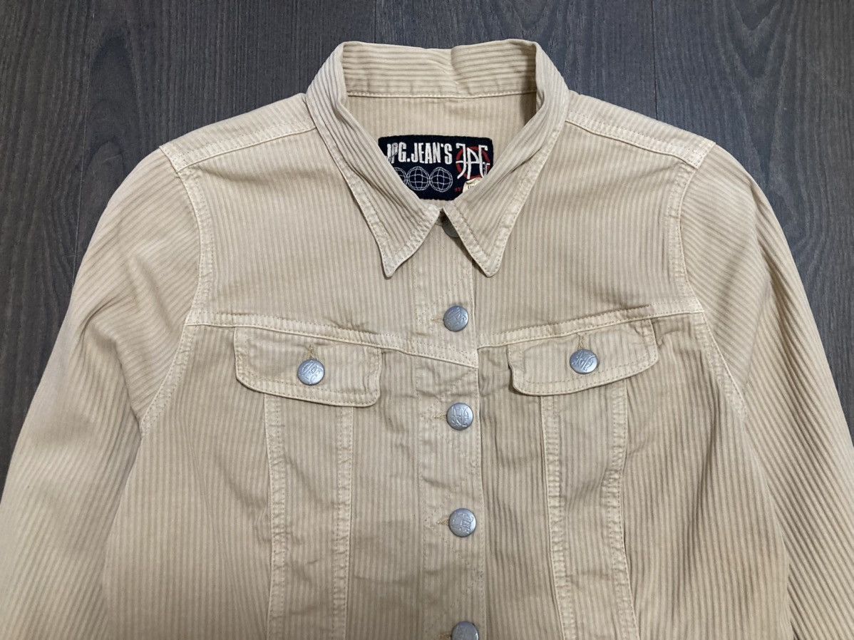 Jean Paul Gaultier × Vintage Jean Paul Gaultier JPG Vintage Corduroy Cropped Jacket Size US S / EU 44-46 / 1 - 2 Thumbnail