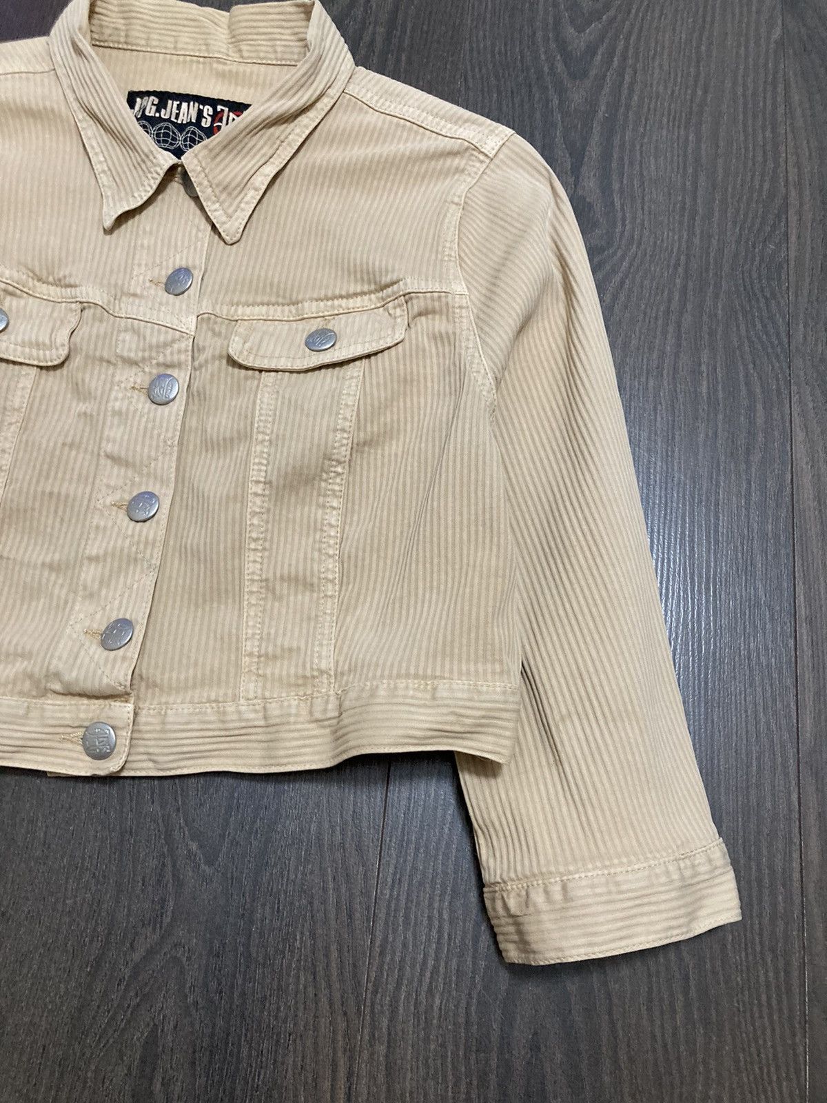 Jean Paul Gaultier × Vintage Jean Paul Gaultier JPG Vintage Corduroy Cropped Jacket Size US S / EU 44-46 / 1 - 5 Thumbnail