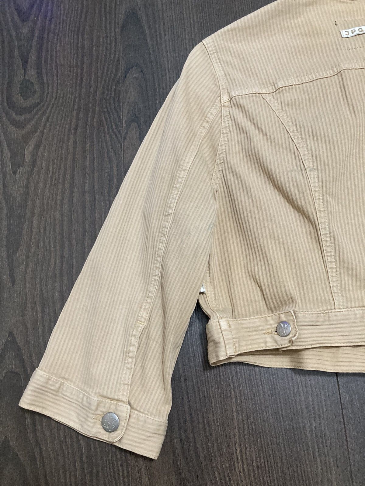 Jean Paul Gaultier × Vintage Jean Paul Gaultier JPG Vintage Corduroy Cropped Jacket Size US S / EU 44-46 / 1 - 9 Thumbnail