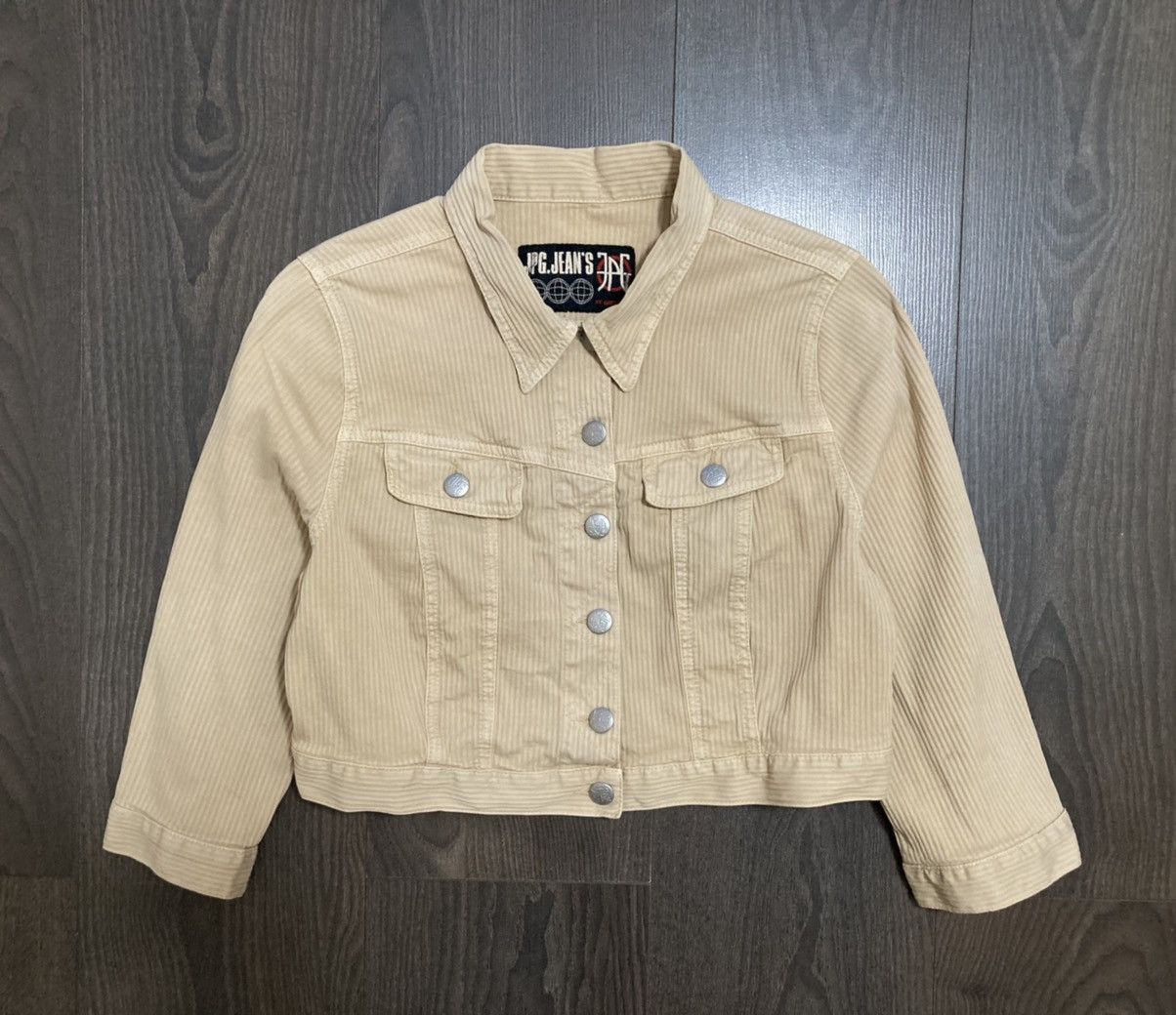 Jean Paul Gaultier × Vintage Jean Paul Gaultier JPG Vintage Corduroy Cropped Jacket Size US S / EU 44-46 / 1 - 1 Thumbnail