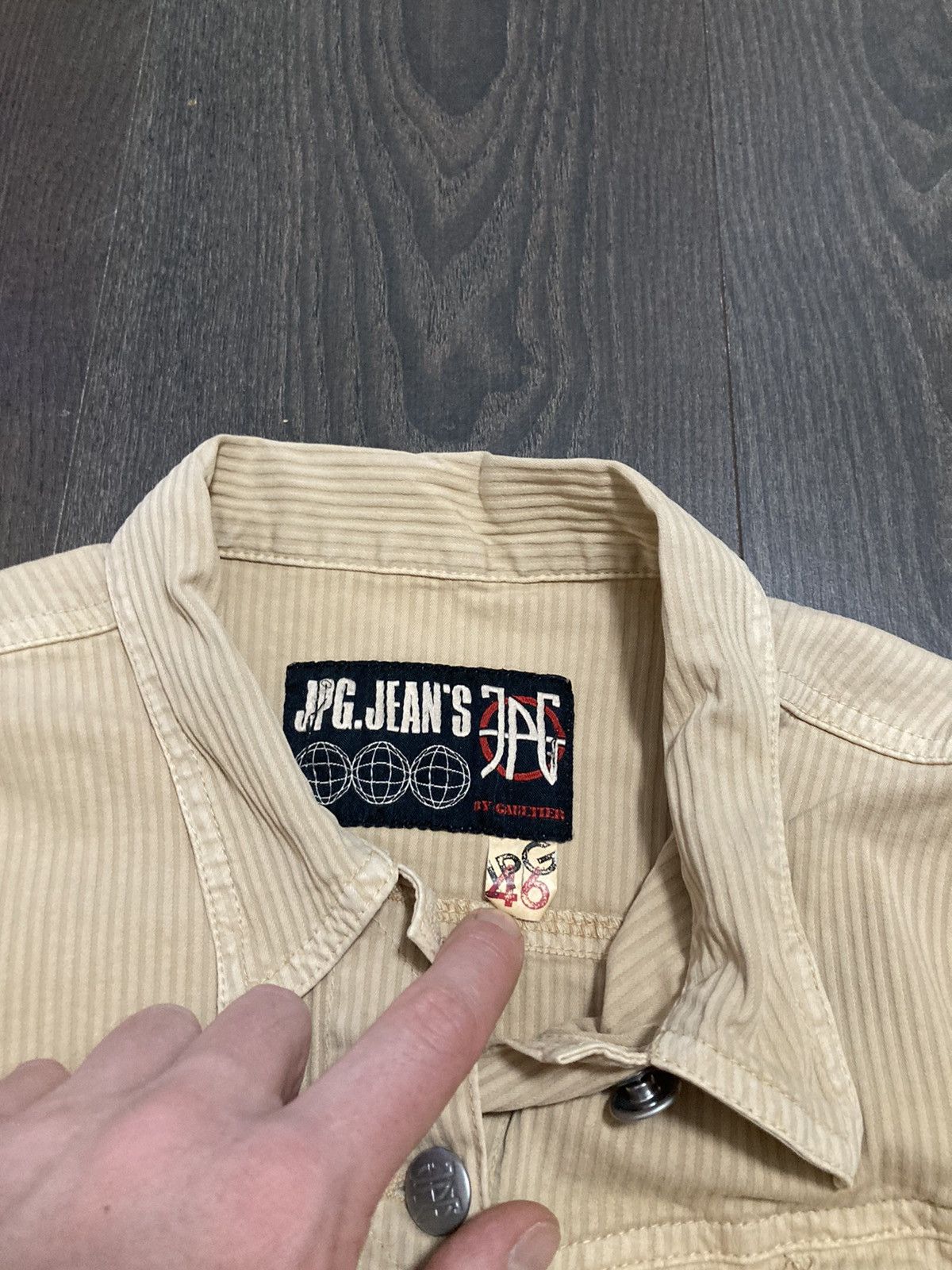 Jean Paul Gaultier × Vintage Jean Paul Gaultier JPG Vintage Corduroy Cropped Jacket Size US S / EU 44-46 / 1 - 7 Thumbnail