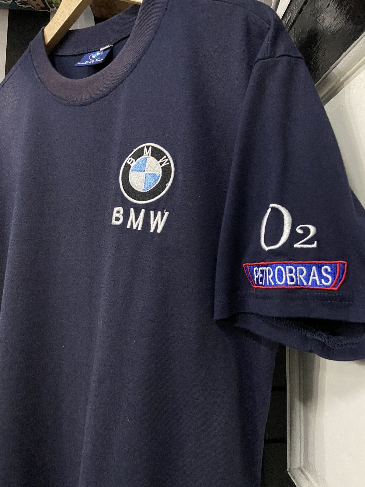 BMW × Vintage Vintage 90’s BMW Williams F1 Team Embroidered Tshirt Size US M / EU 48-50 / 2 - 9 Thumbnail