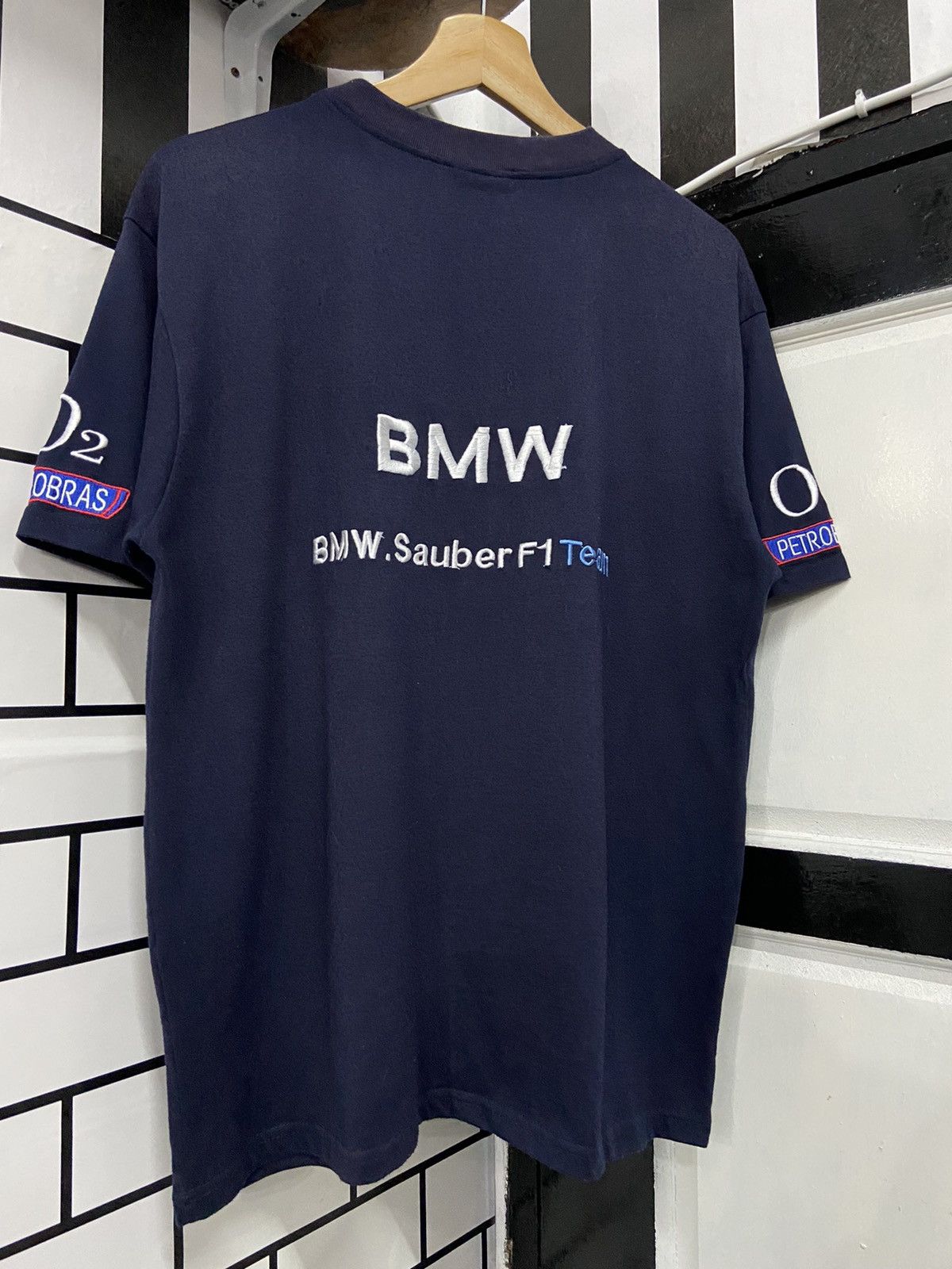 BMW × Vintage Vintage 90’s BMW Williams F1 Team Embroidered Tshirt Size US M / EU 48-50 / 2 - 12 Thumbnail