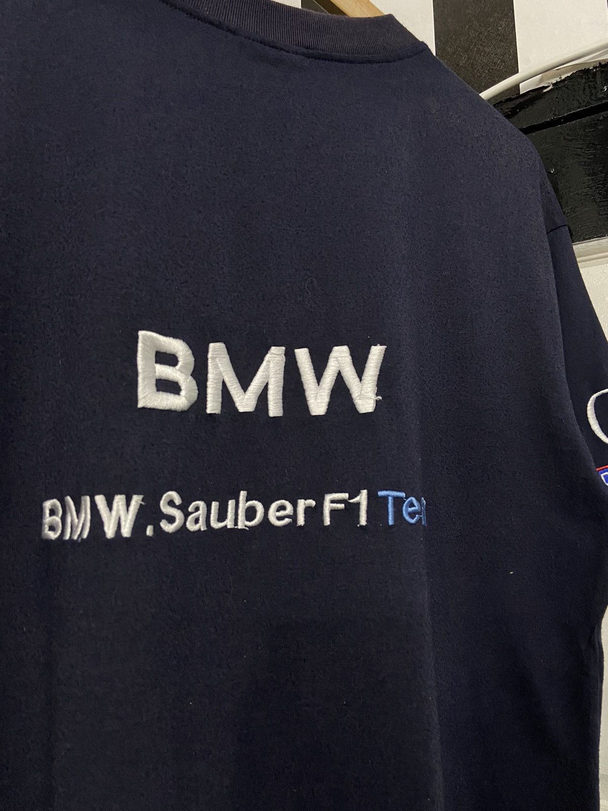BMW × Vintage Vintage 90’s BMW Williams F1 Team Embroidered Tshirt Size US M / EU 48-50 / 2 - 11 Thumbnail
