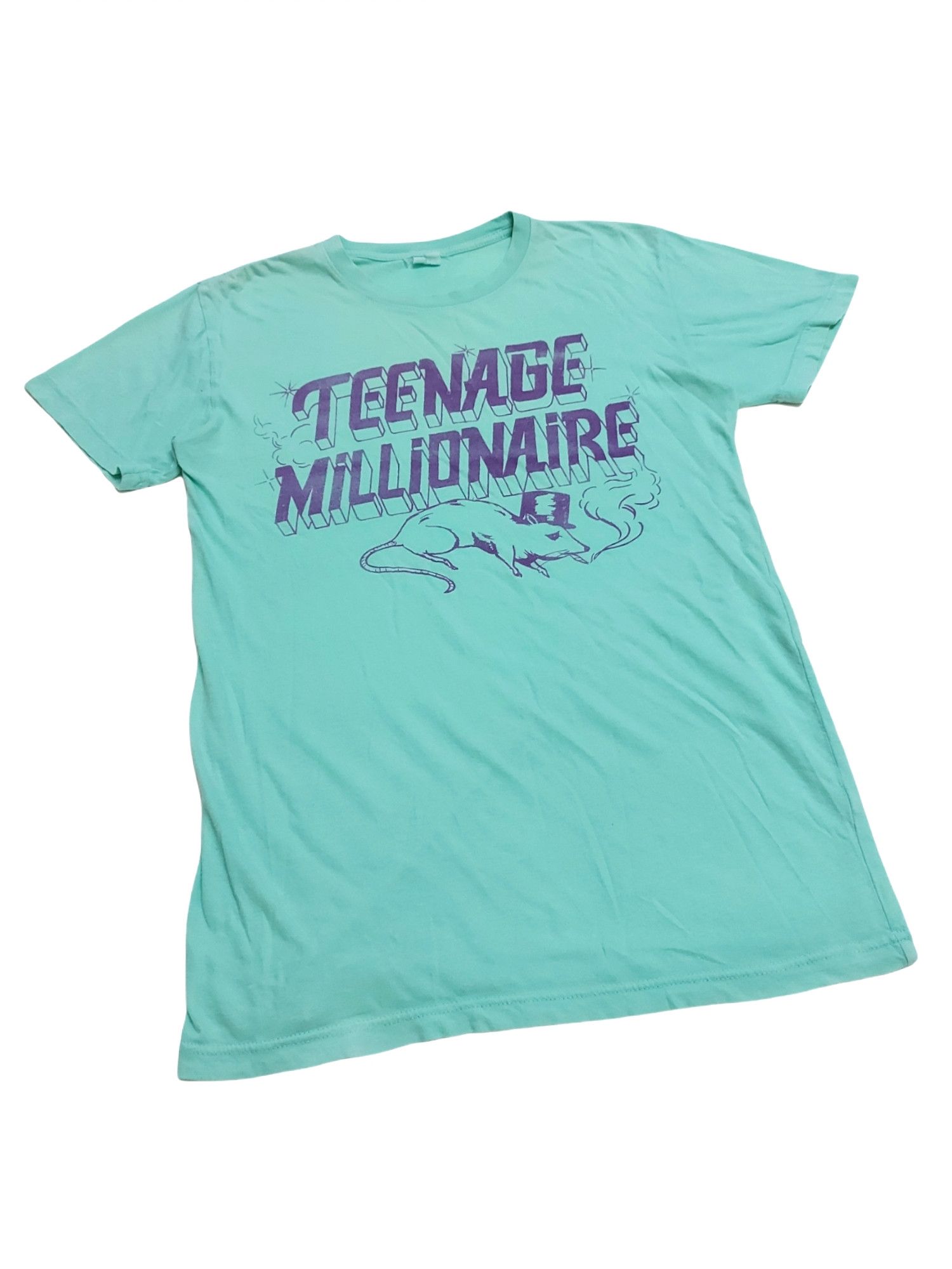 Teenage × Vintage RARE! VTG 90s TEENAGE MILLIONAIRE TEE Size US M / EU 48-50 / 2 - 4 Thumbnail