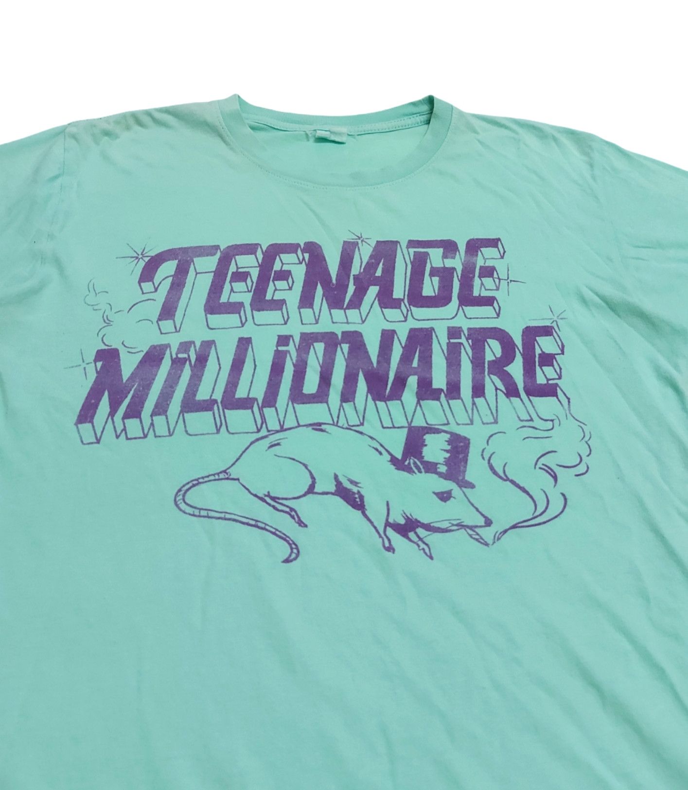 Teenage × Vintage RARE! VTG 90s TEENAGE MILLIONAIRE TEE Size US M / EU 48-50 / 2 - 5 Thumbnail