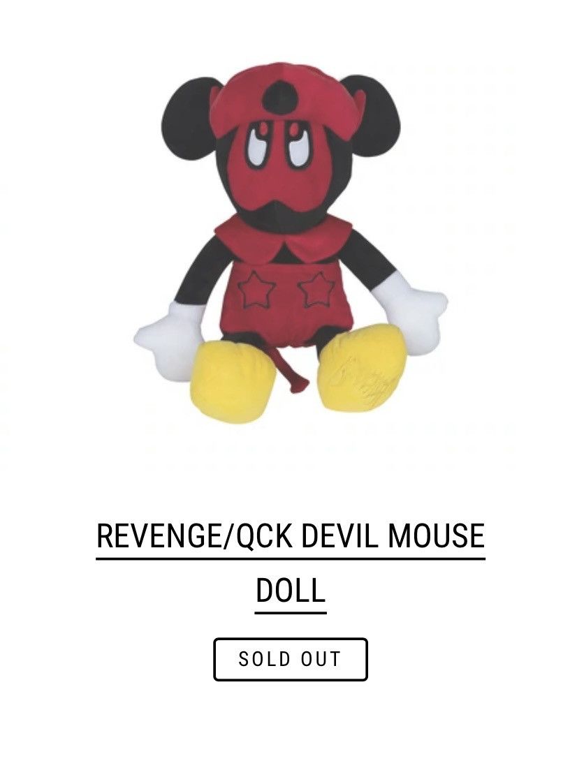 Revenge Mad Mouse Devil Plush Size ONE SIZE - 12 Thumbnail