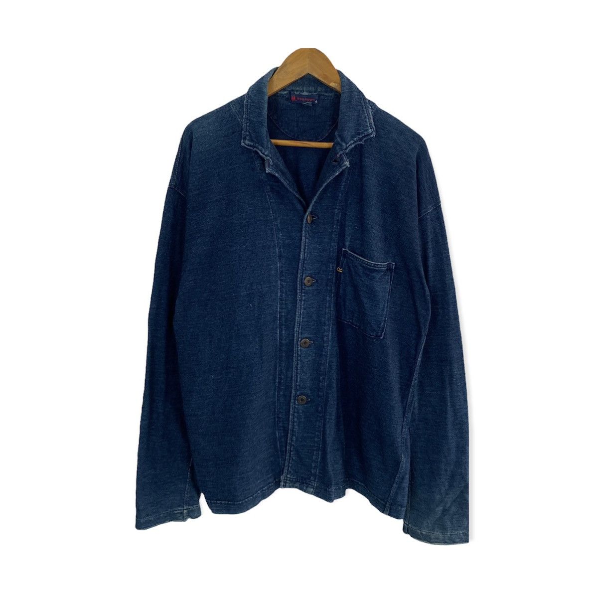 45rpm ☀️45Rpm indigo light button jacket made in Japan Size US M / EU 48-50 / 2 - 1 Thumbnail