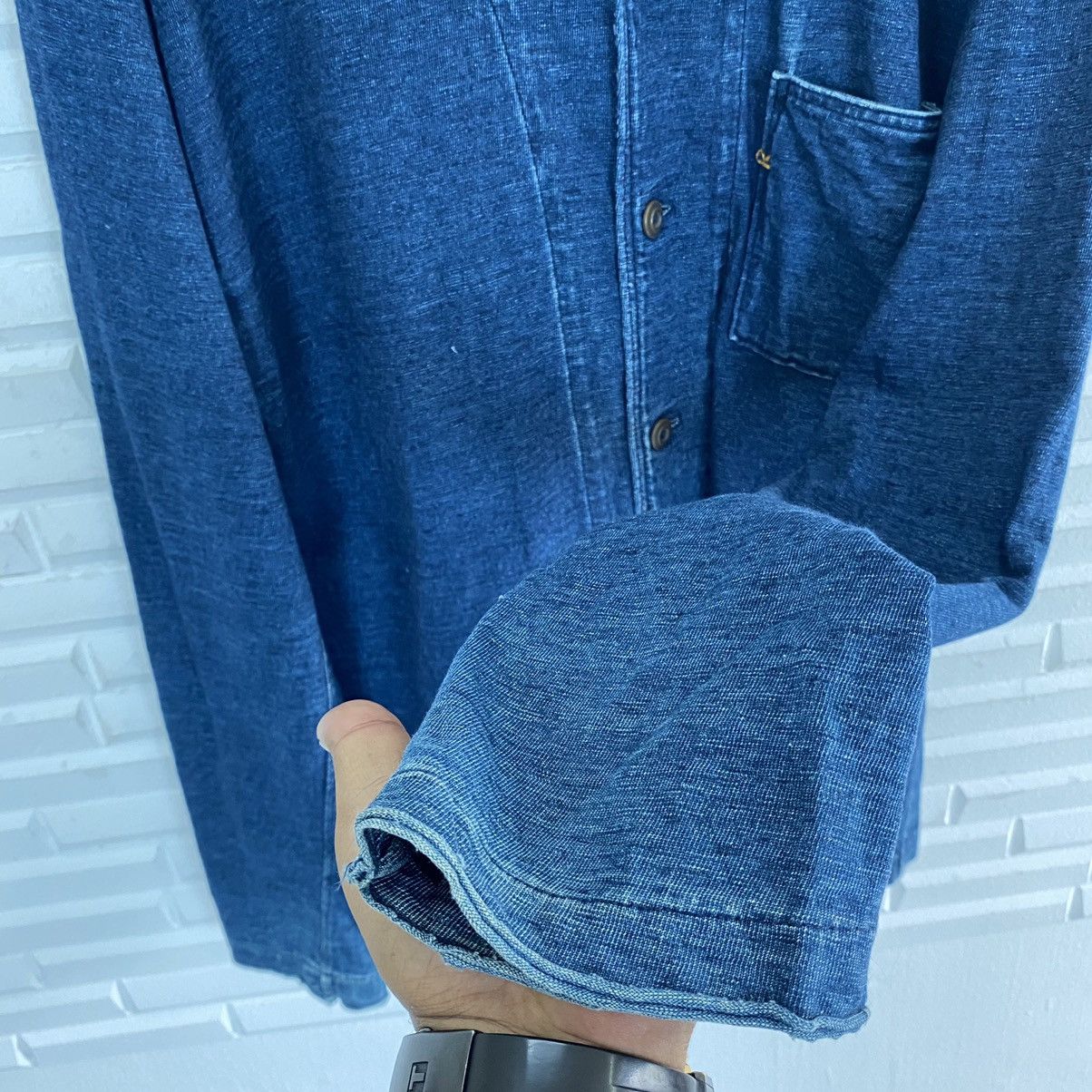 45rpm ☀️45Rpm indigo light button jacket made in Japan Size US M / EU 48-50 / 2 - 8 Thumbnail