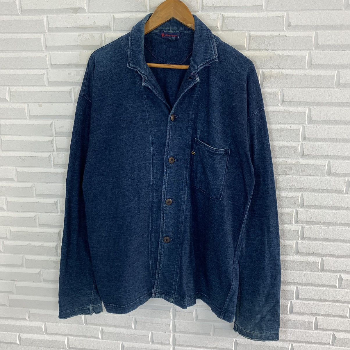 45rpm ☀️45Rpm indigo light button jacket made in Japan Size US M / EU 48-50 / 2 - 4 Thumbnail