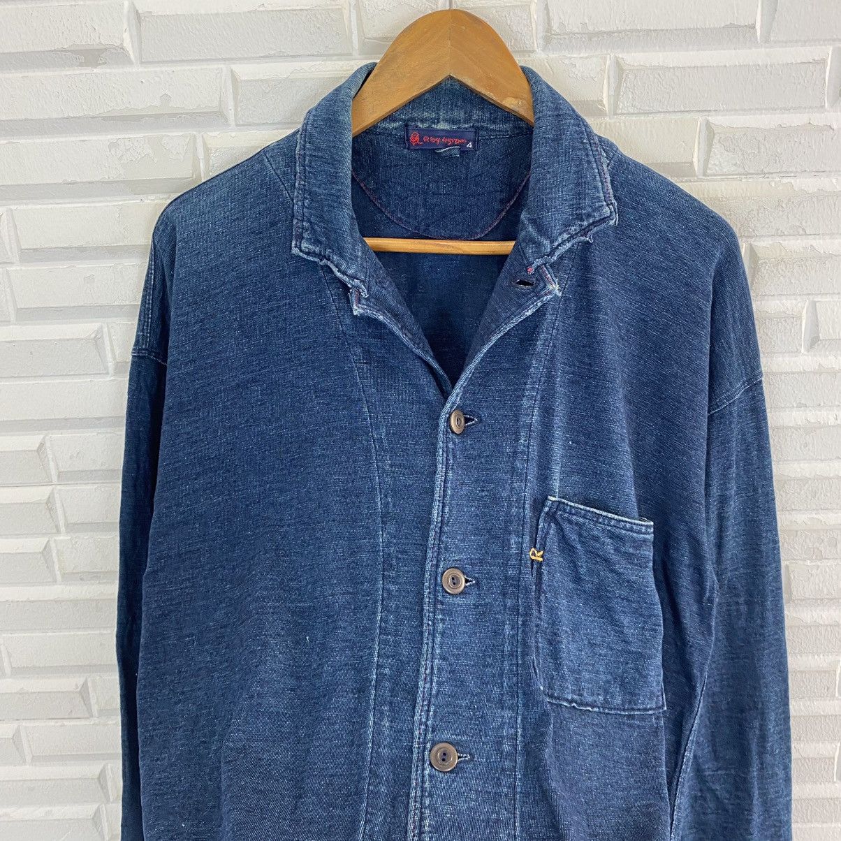 45rpm ☀️45Rpm indigo light button jacket made in Japan Size US M / EU 48-50 / 2 - 5 Thumbnail