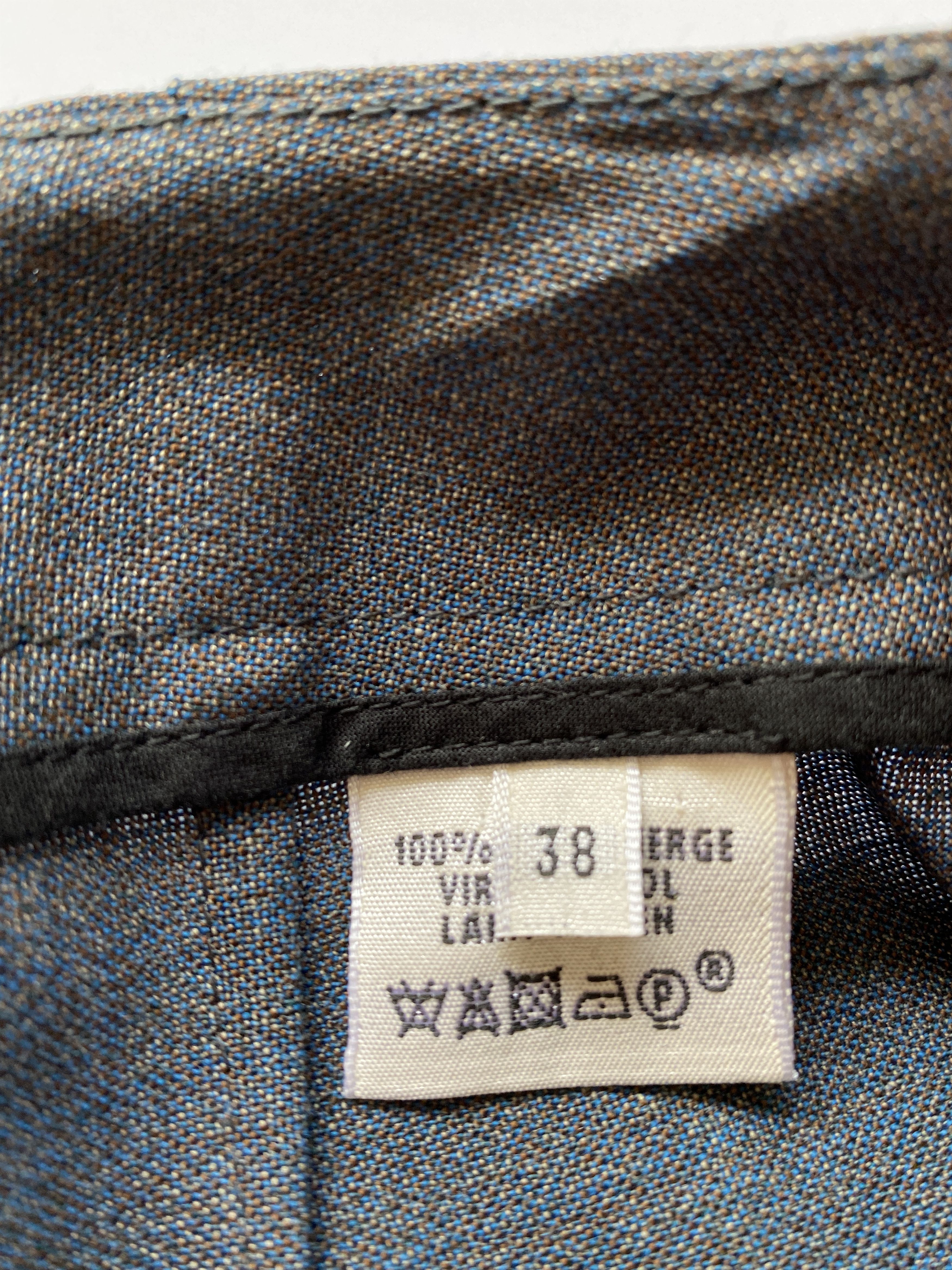 Hermes ⚡️QUICK SALE⚡️Hermès Grey Pants with Gold/Blue Reflections Size 28" / US 6 / IT 42 - 4 Thumbnail