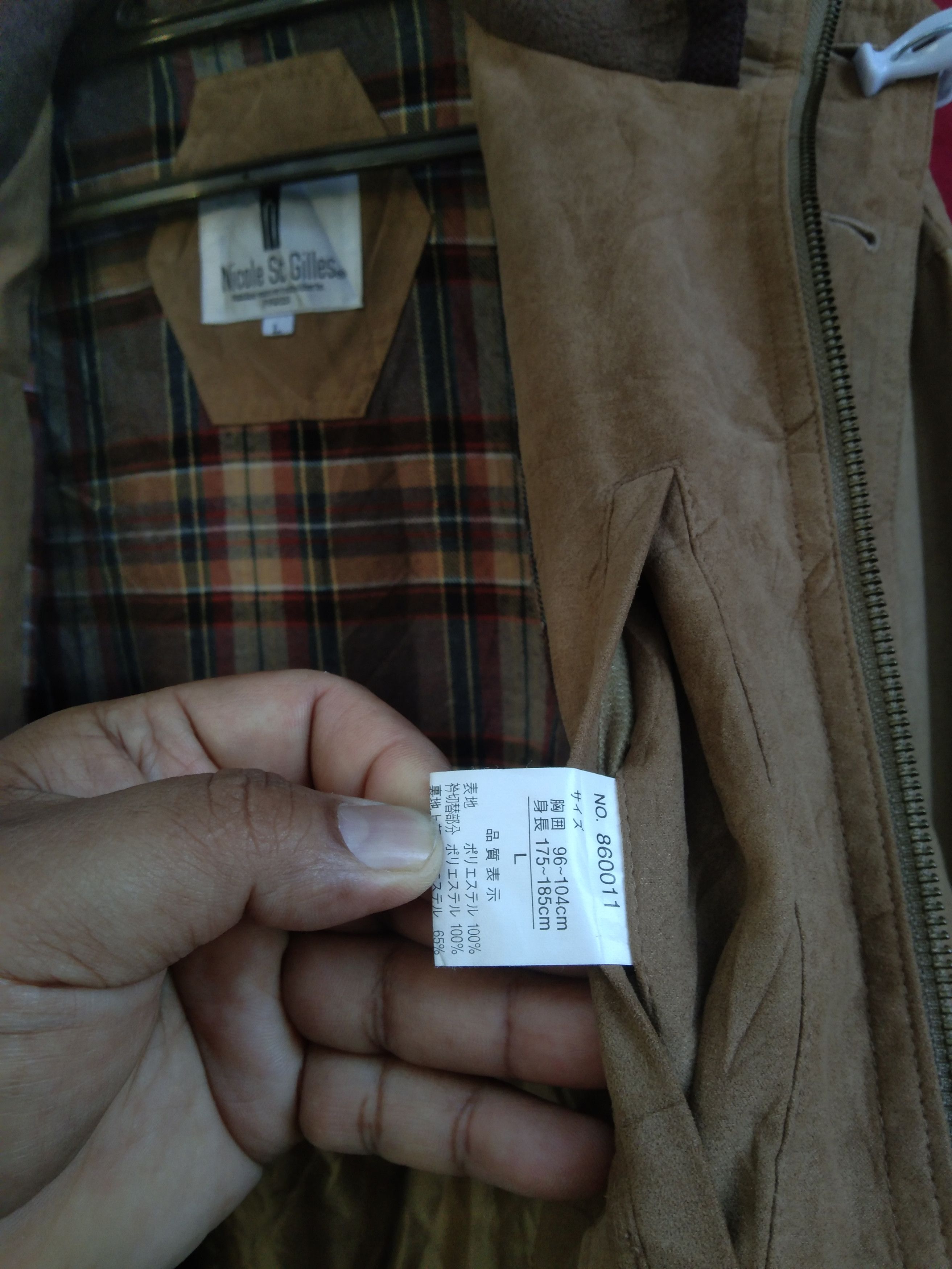 Designer NICOLE ST. GILLES PARIS JACKET Size US L / EU 52-54 / 3 - 13 Thumbnail