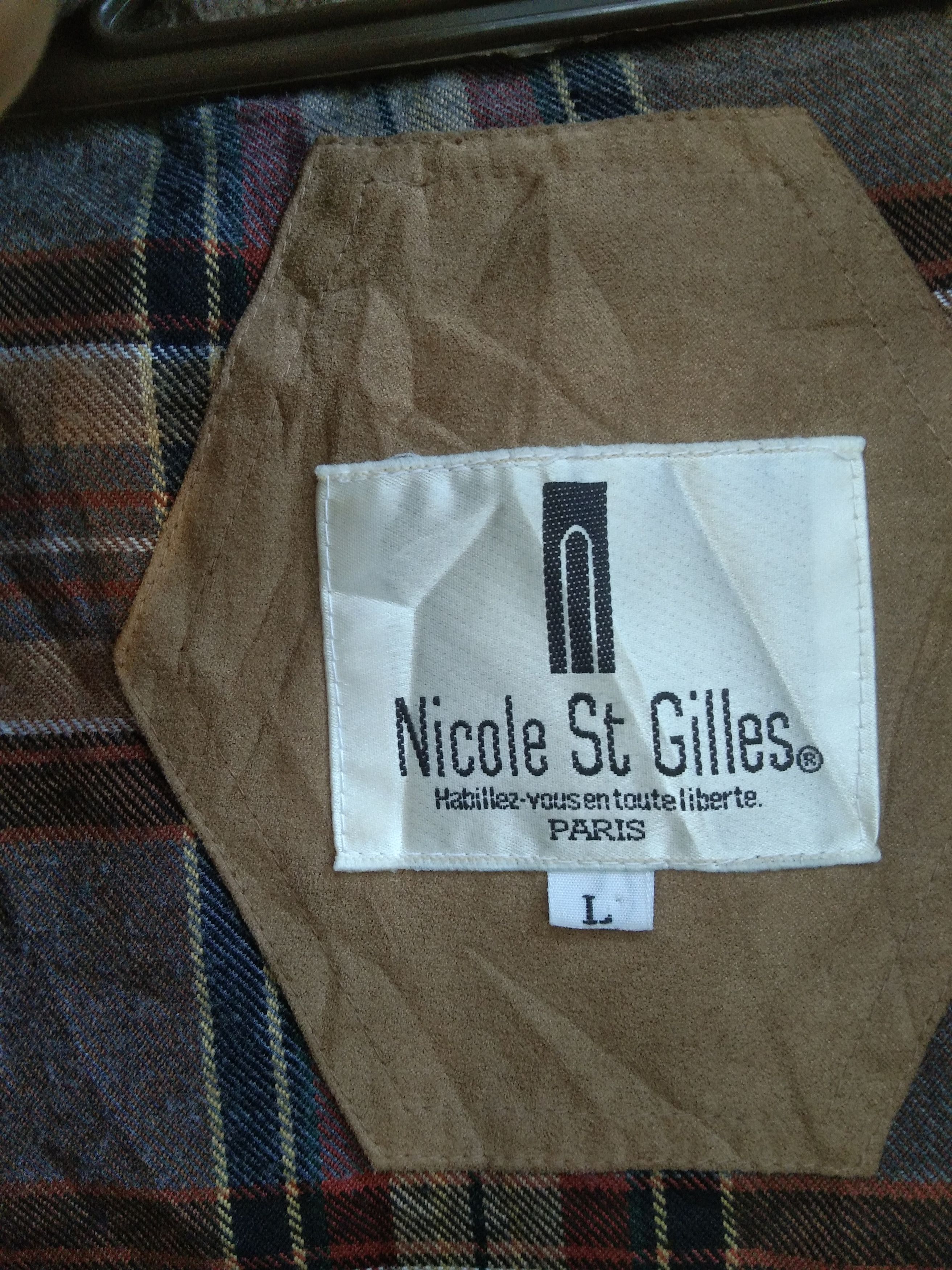 Designer NICOLE ST. GILLES PARIS JACKET Size US L / EU 52-54 / 3 - 12 Thumbnail