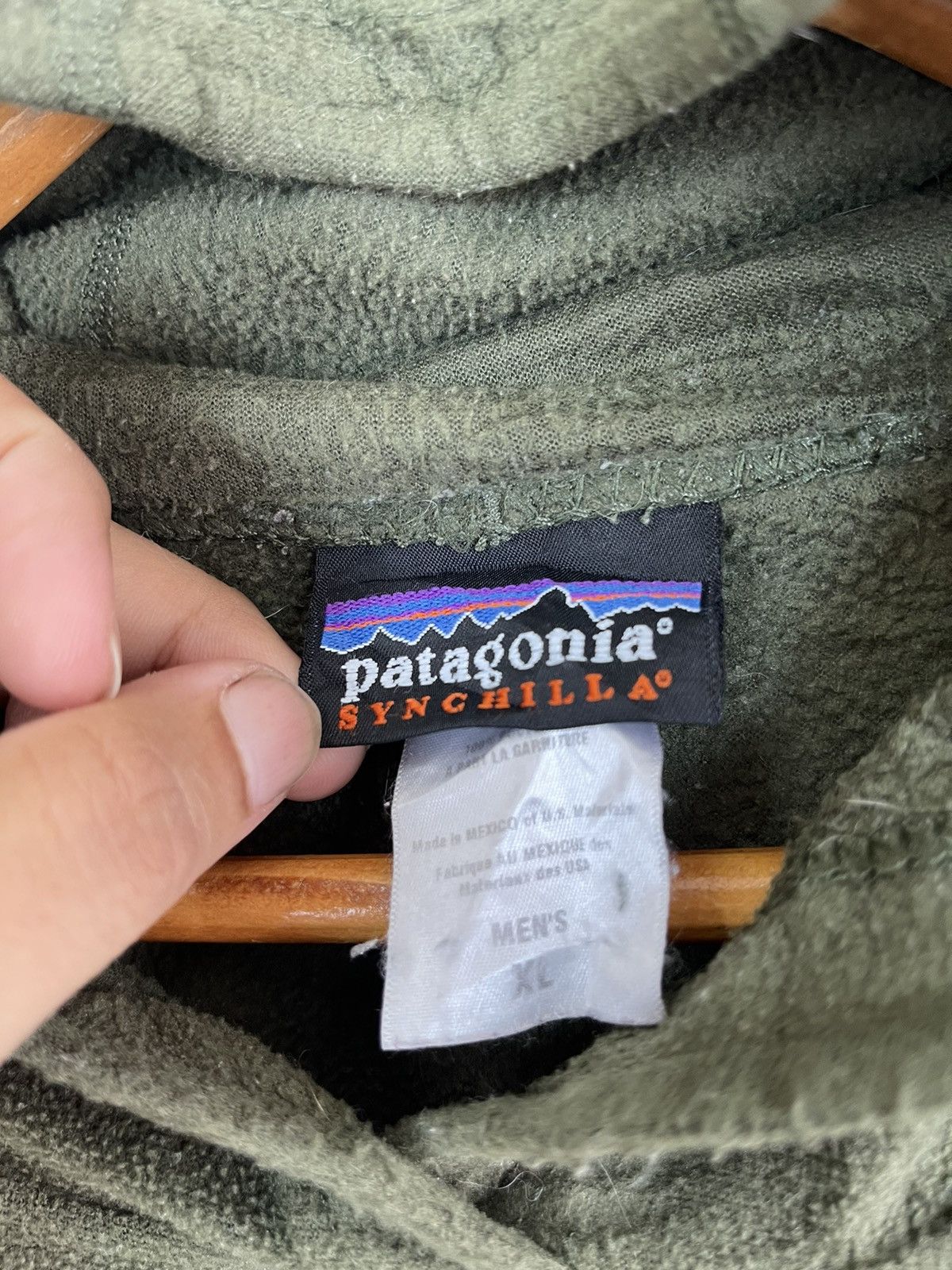 Patagonia 🔥Offer Now❌Vtg Patagonia Light Fleece Sweatshirt USA XL Size US XL / EU 56 / 4 - 3 Thumbnail