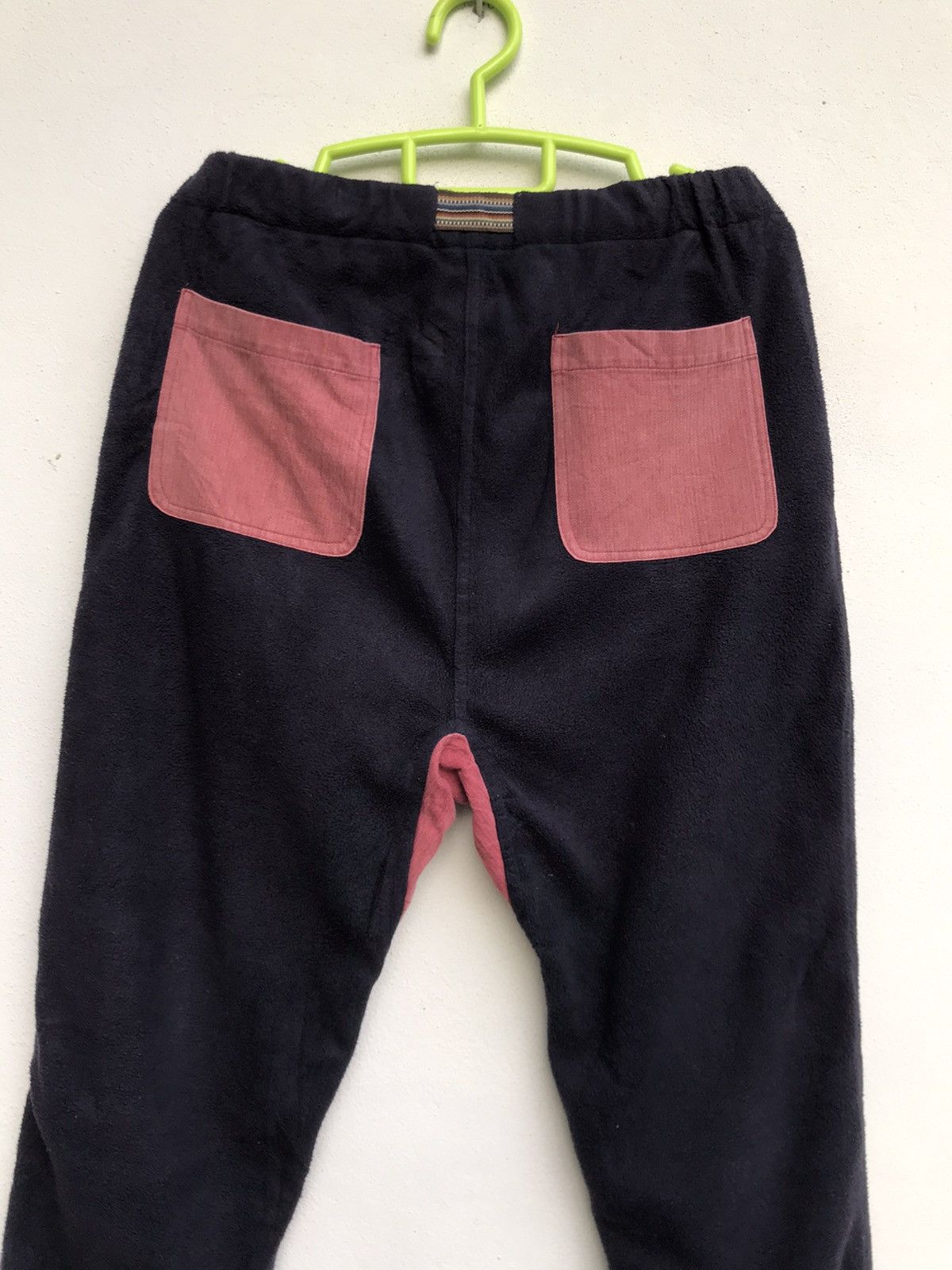 Japanese Brand × go slow caravan Go Slow Caravan Patchwork Bush Pants Fleece Size US 30 / EU 46 - 12 Thumbnail