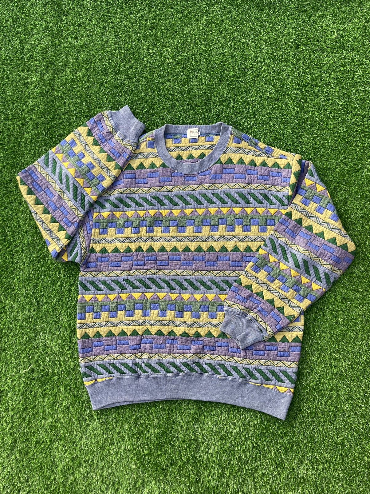 Fila DISTRESSED VINTAGE FILA GOLF SWEATSHIRT Size US L / EU 52-54 / 3 - 1 Thumbnail