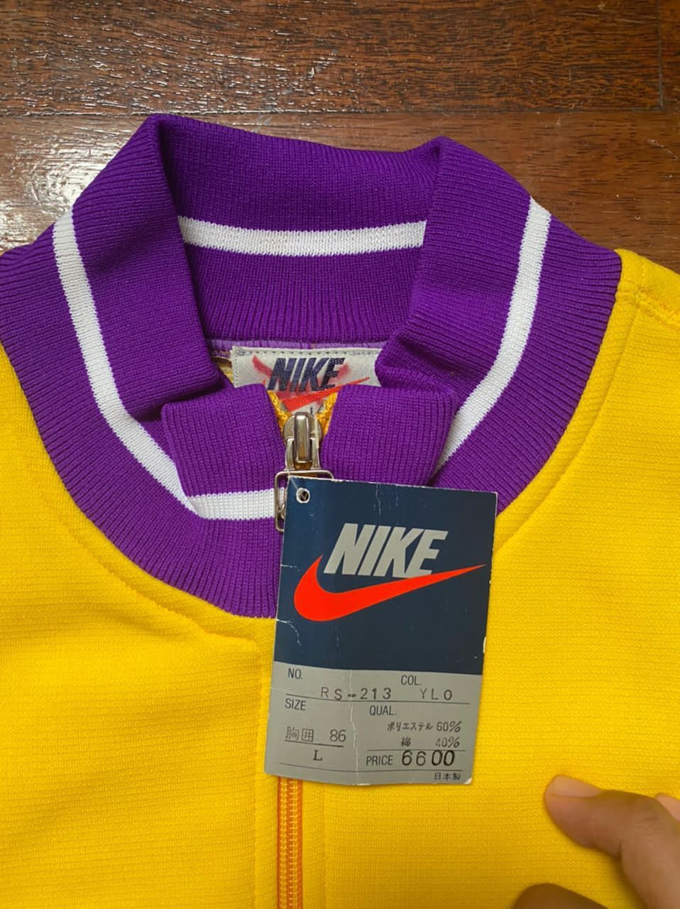 Nike × Vintage vintage Nike 90s Made in Japan NOS SW 3 Size US L / EU 52-54 / 3 - 2 Thumbnail