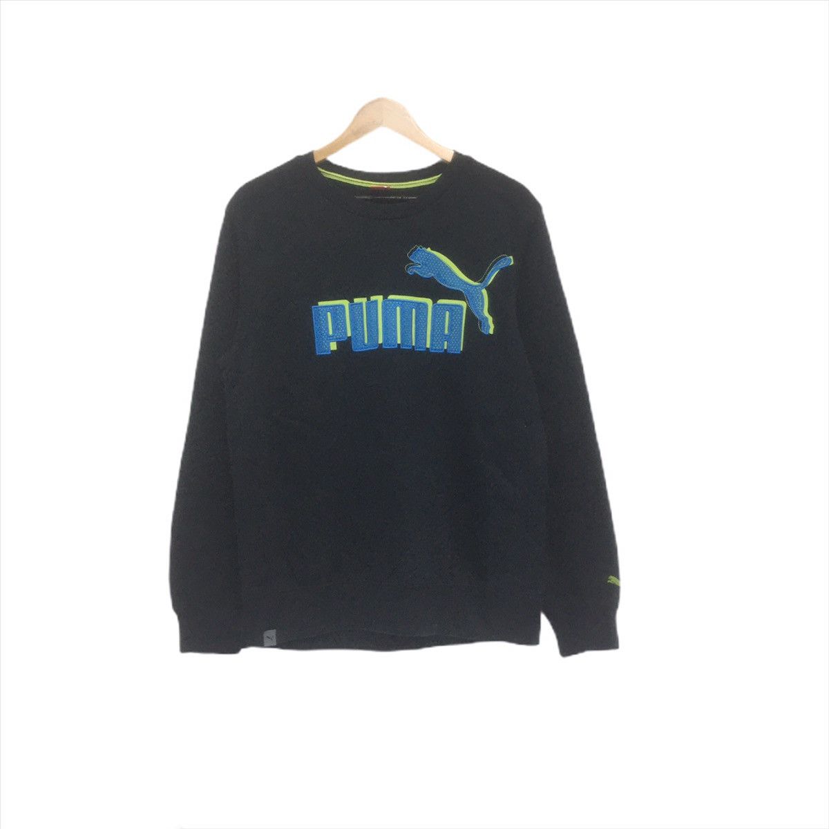 Puma Puma Sweatshirt Big Logo Print Spellout Puma Crewneck Size US M / EU 48-50 / 2 - 1 Thumbnail