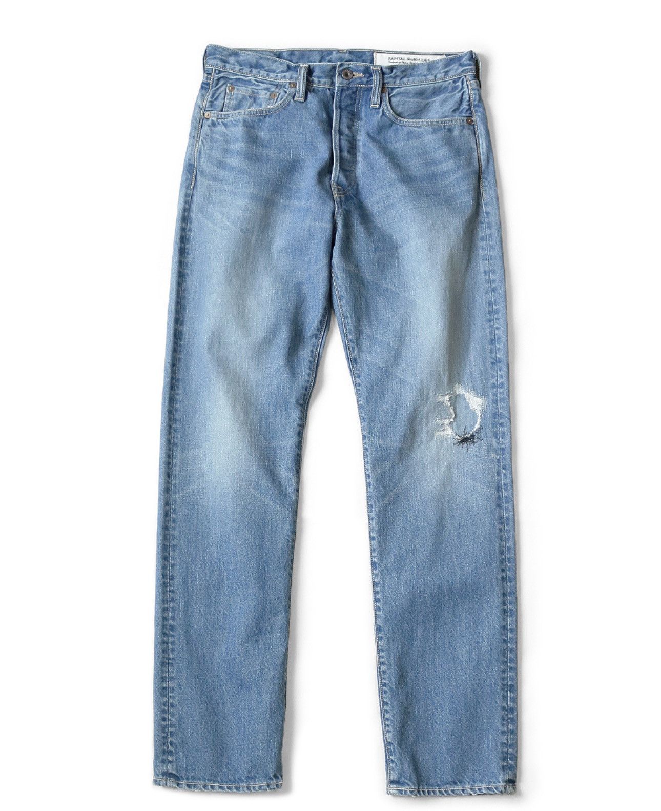 Kapital 14oz Monkey Cisco 3 Year Proccessed Denim
