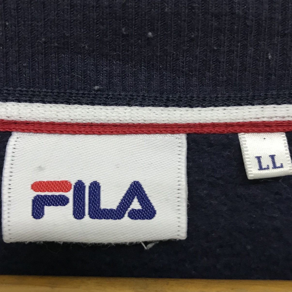 Fila × Vintage Vintage Fila Sweatshirt Fila CrewNeck Fila Jumper Pullover Size US L / EU 52-54 / 3 - 7 Thumbnail