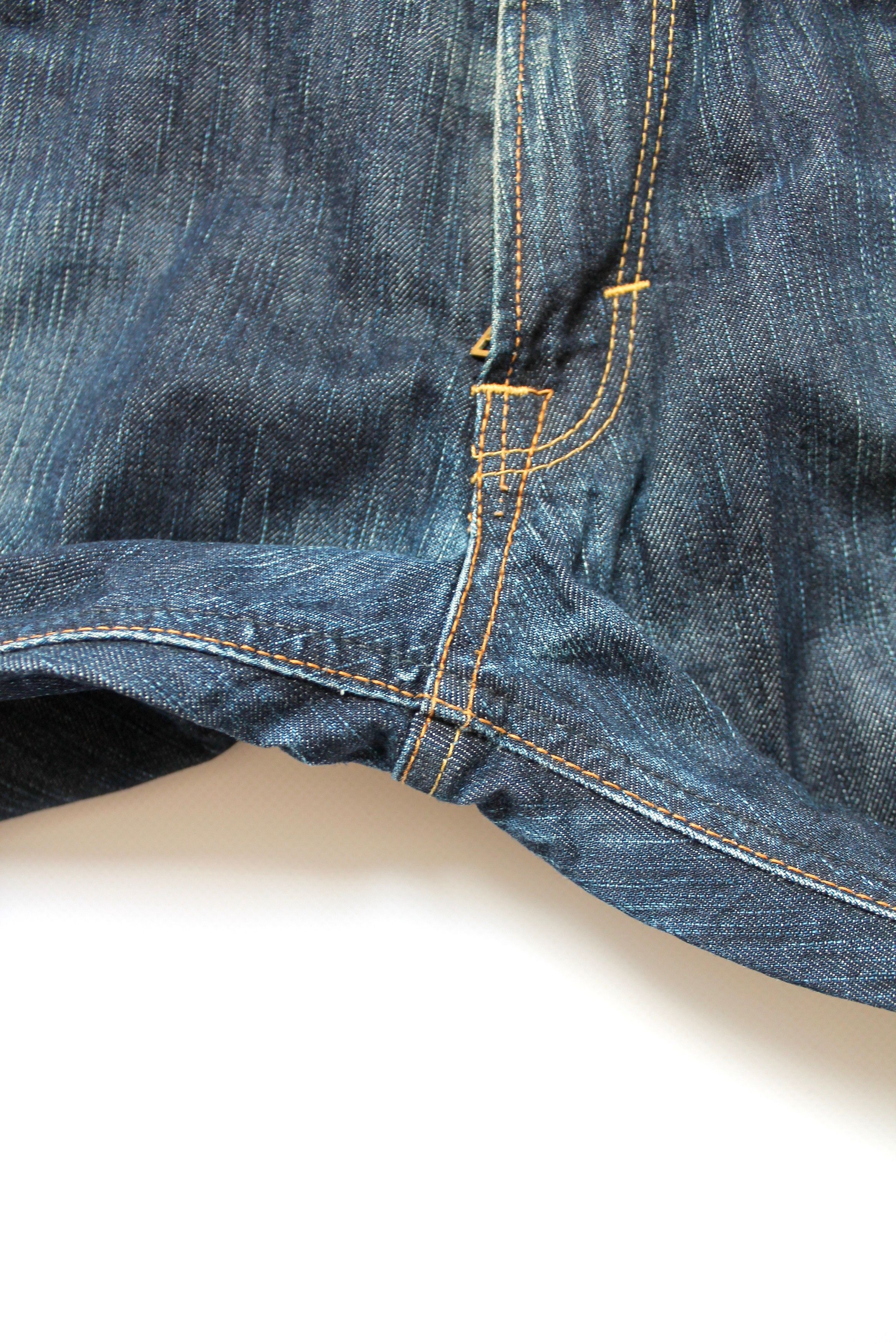 Edwin EDWIN BT503 Japan Denim Distressed Pants W 34 Size US 34 / EU 50 - 3 Thumbnail