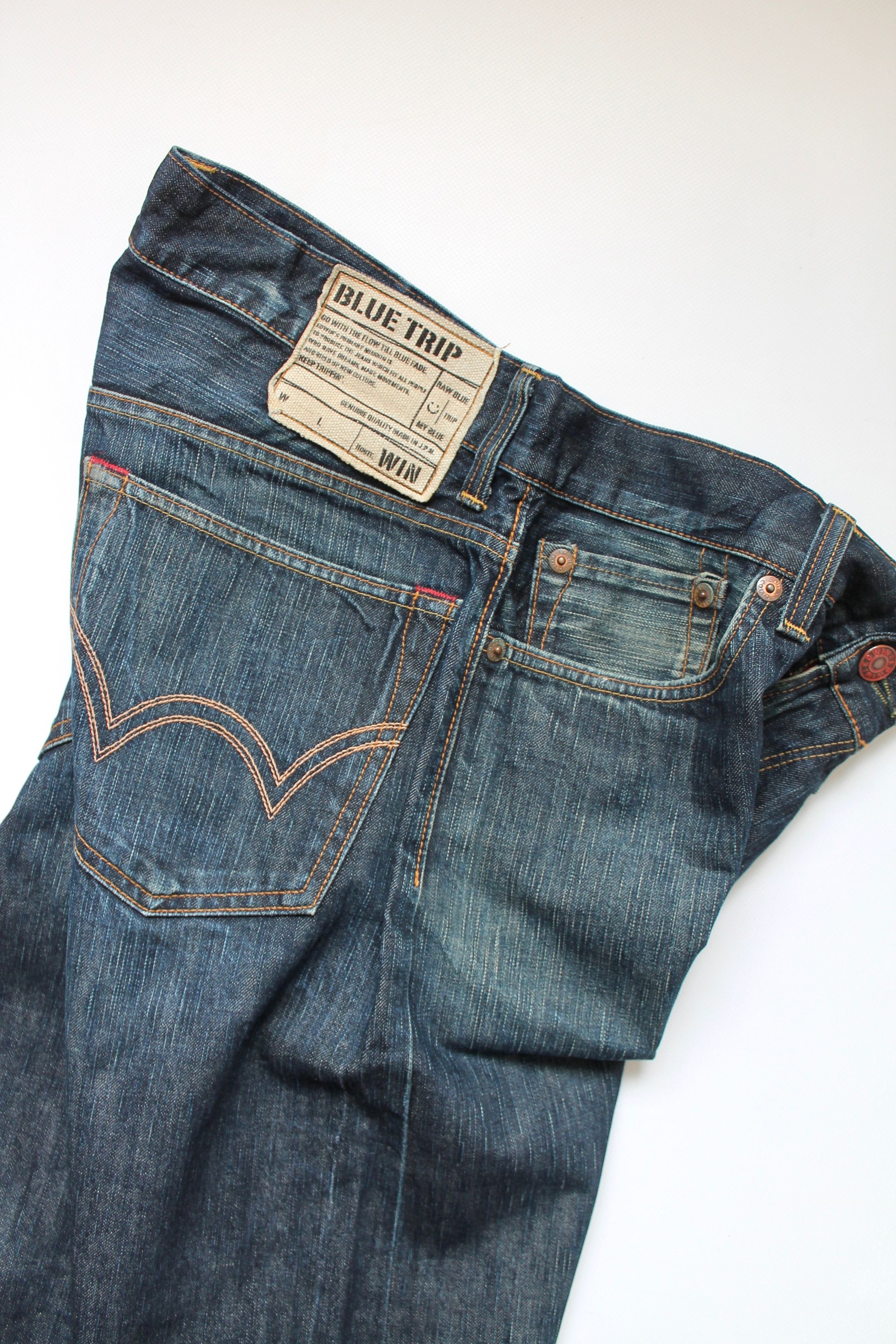 Edwin EDWIN BT503 Japan Denim Distressed Pants W 34 Size US 34 / EU 50 - 13 Thumbnail