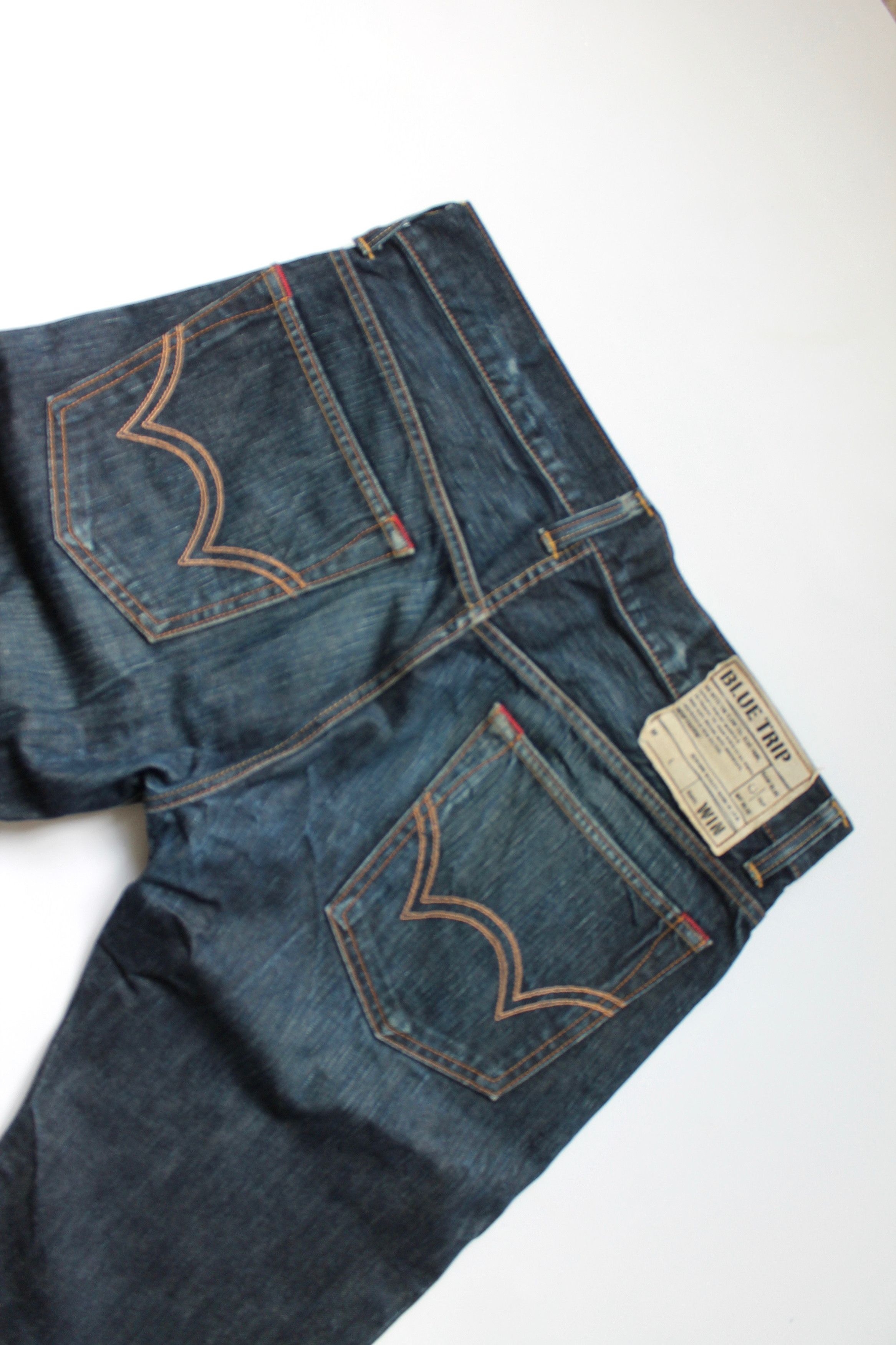 Edwin EDWIN BT503 Japan Denim Distressed Pants W 34 Size US 34 / EU 50 - 9 Thumbnail