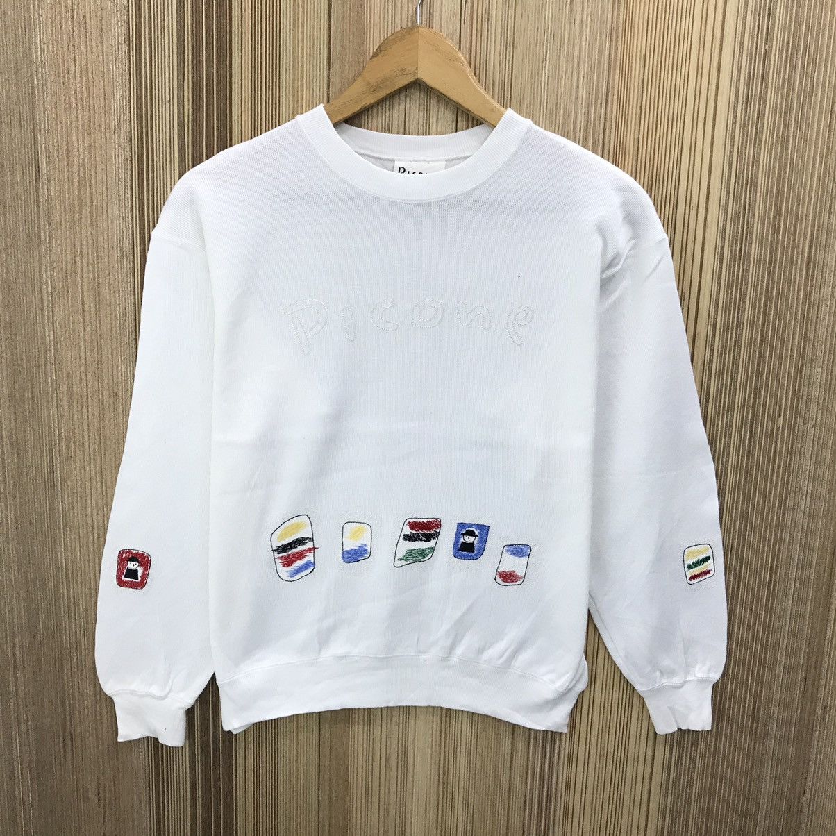 Vintage Vintage Picone Sweatshirt Pullover Jumper Size US M / EU 48-50 / 2 - 1 Thumbnail