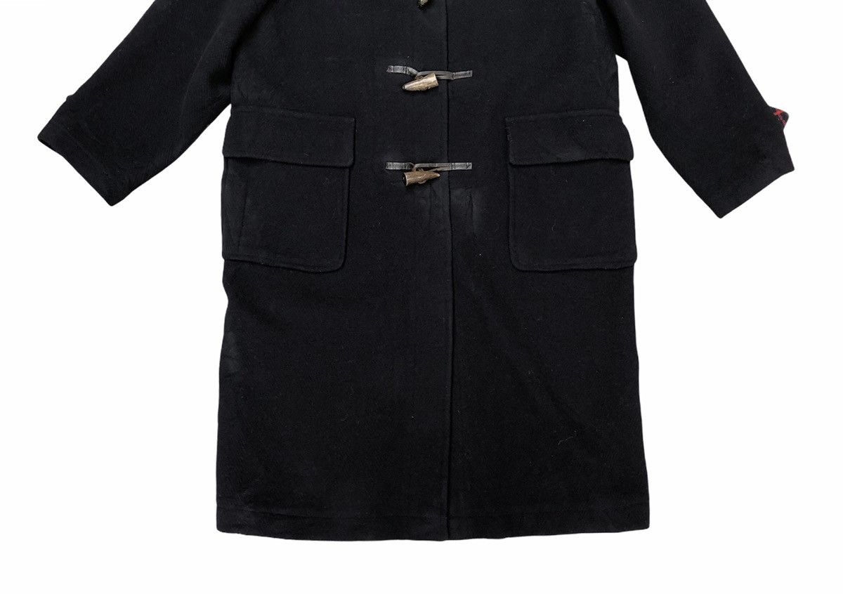 Burberry Vintage Burberrys Prorsum Hooded Wool Duffel Over Coat Size US L / EU 52-54 / 3 - 3 Thumbnail