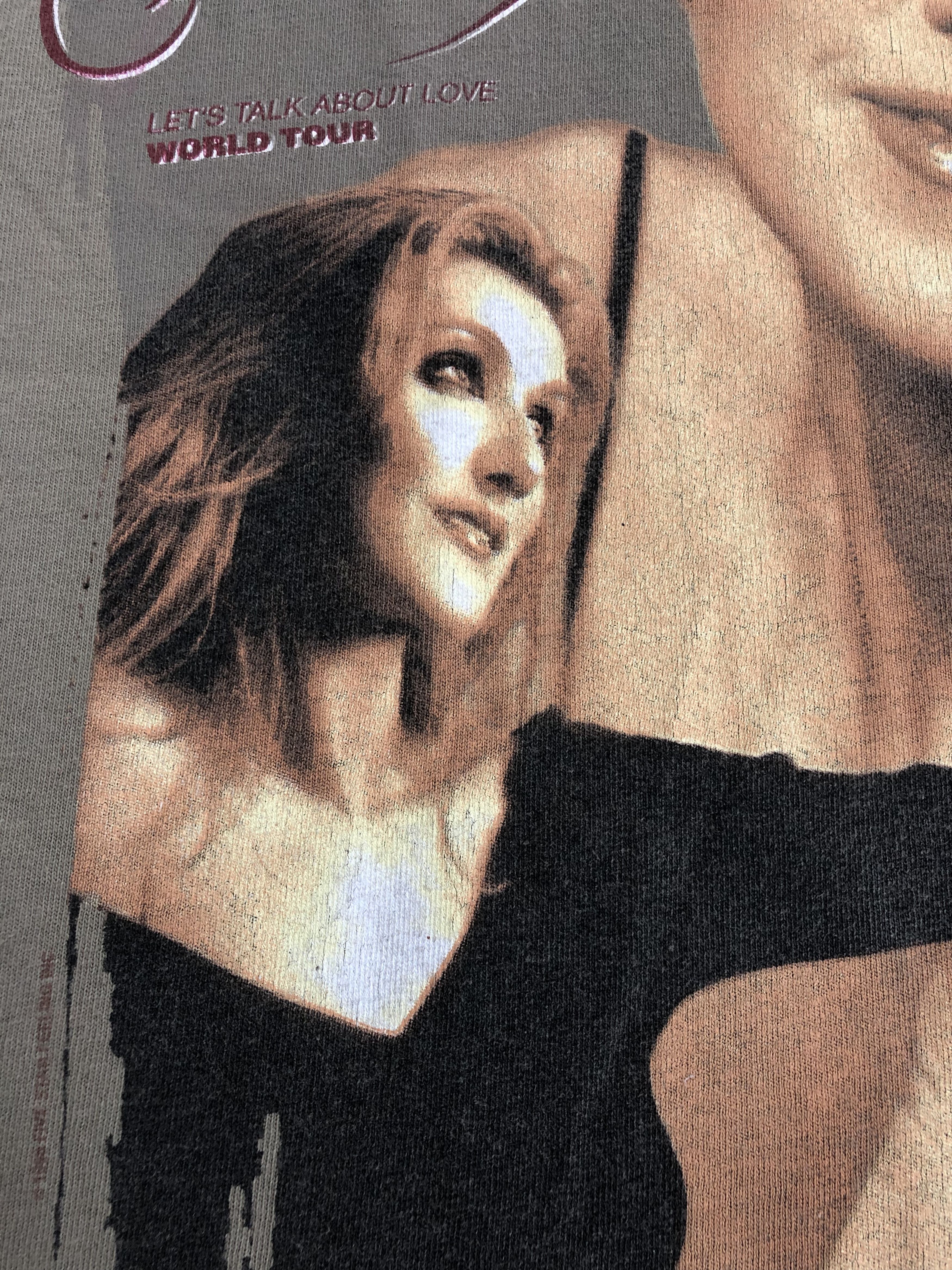 Band Tees Vintage 1999 Celine Dion (Shania Twain Whitney Houston) Size US L / EU 52-54 / 3 - 5 Thumbnail