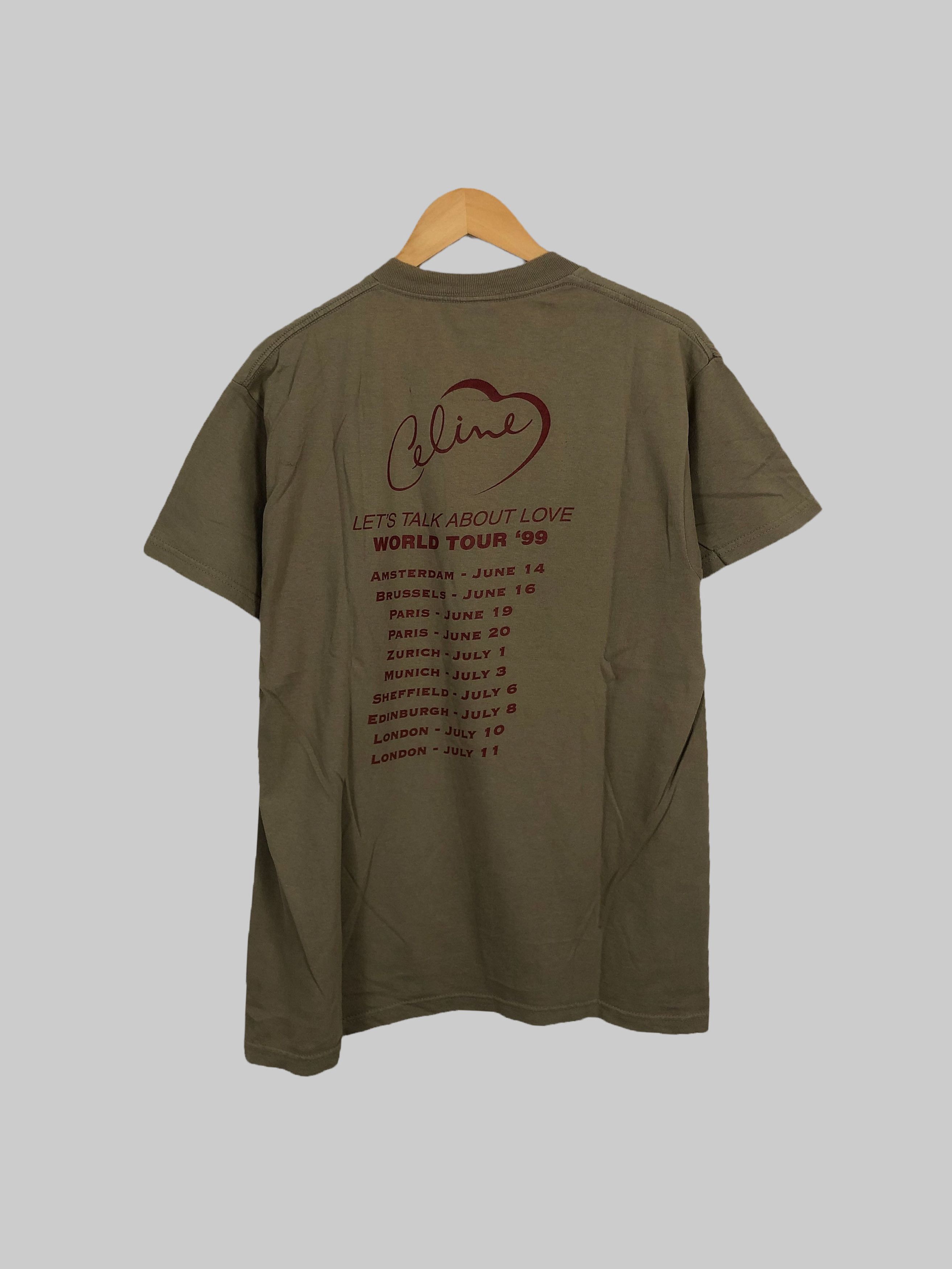 Band Tees Vintage 1999 Celine Dion (Shania Twain Whitney Houston) Size US L / EU 52-54 / 3 - 2 Thumbnail