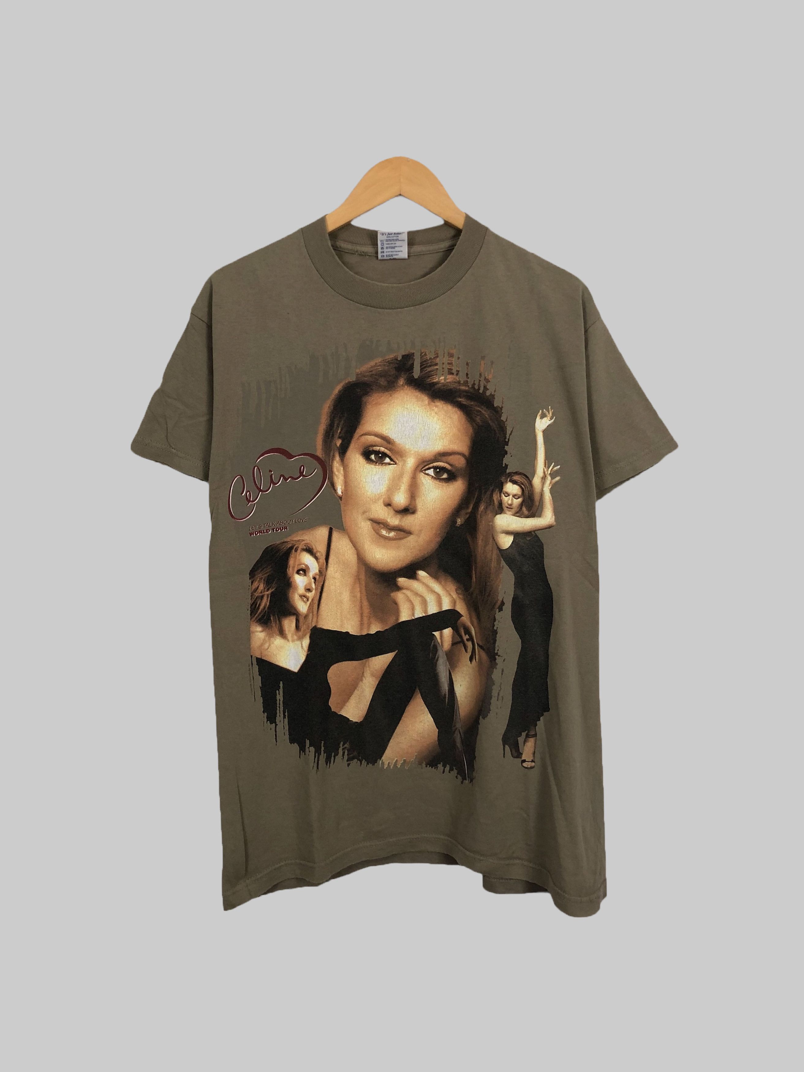 Band Tees Vintage 1999 Celine Dion (Shania Twain Whitney Houston) Size US L / EU 52-54 / 3 - 1 Thumbnail