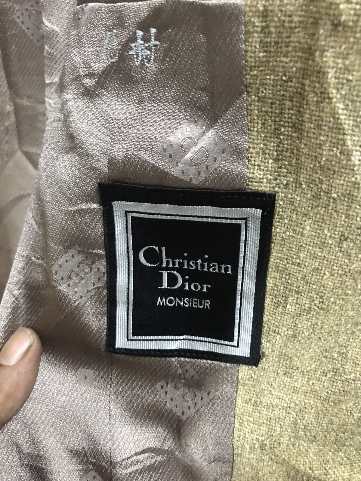 Christian Dior Monsieur Christian Dior Monsieur Wool Coat@blazer jacket Size US M / EU 48-50 / 2 - 4 Thumbnail