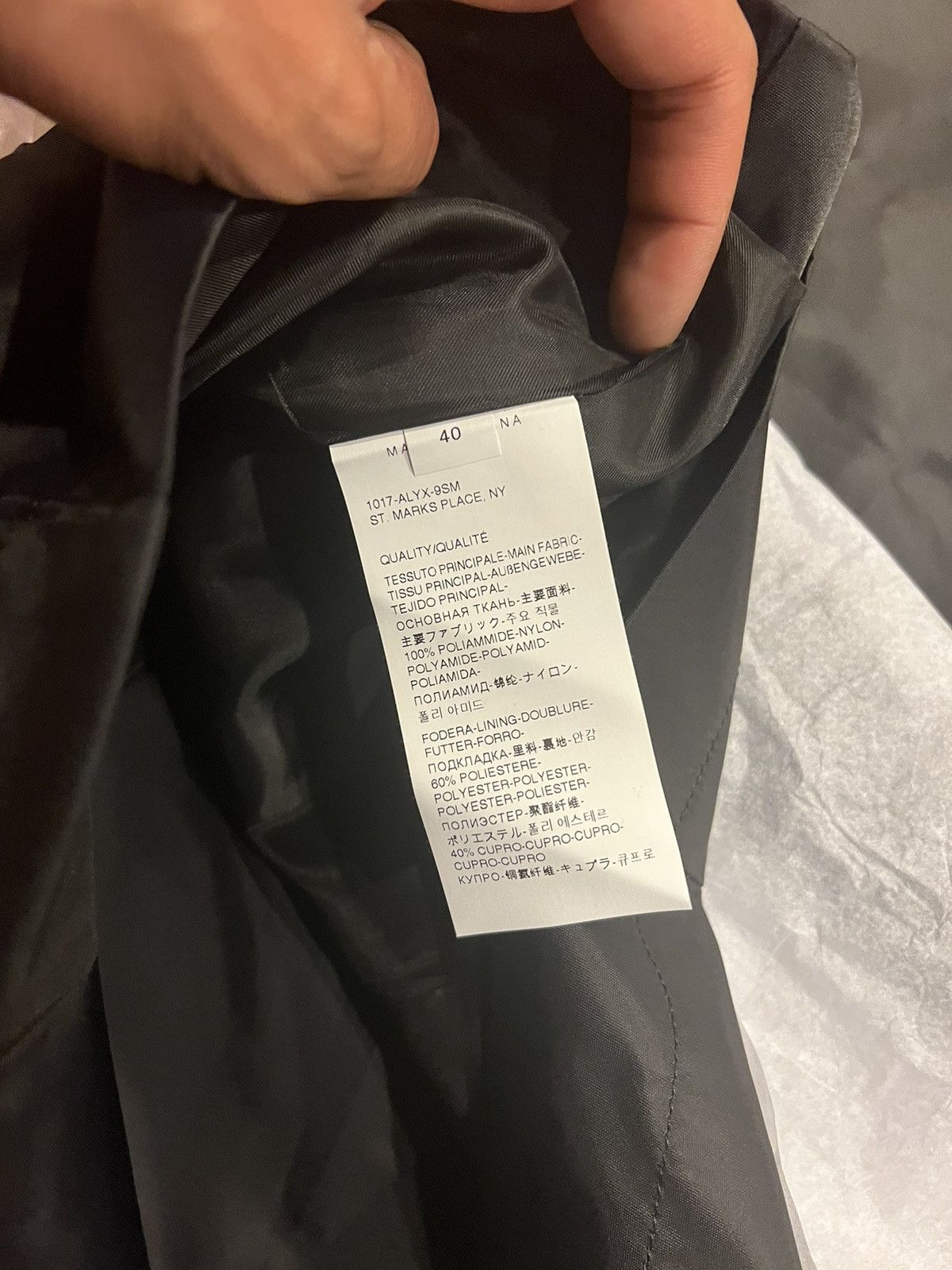 1017 ALYX 9SM × Alyx Women’s Tailoring Vest S21 Size S / US 4 / IT 40 - 13 Thumbnail